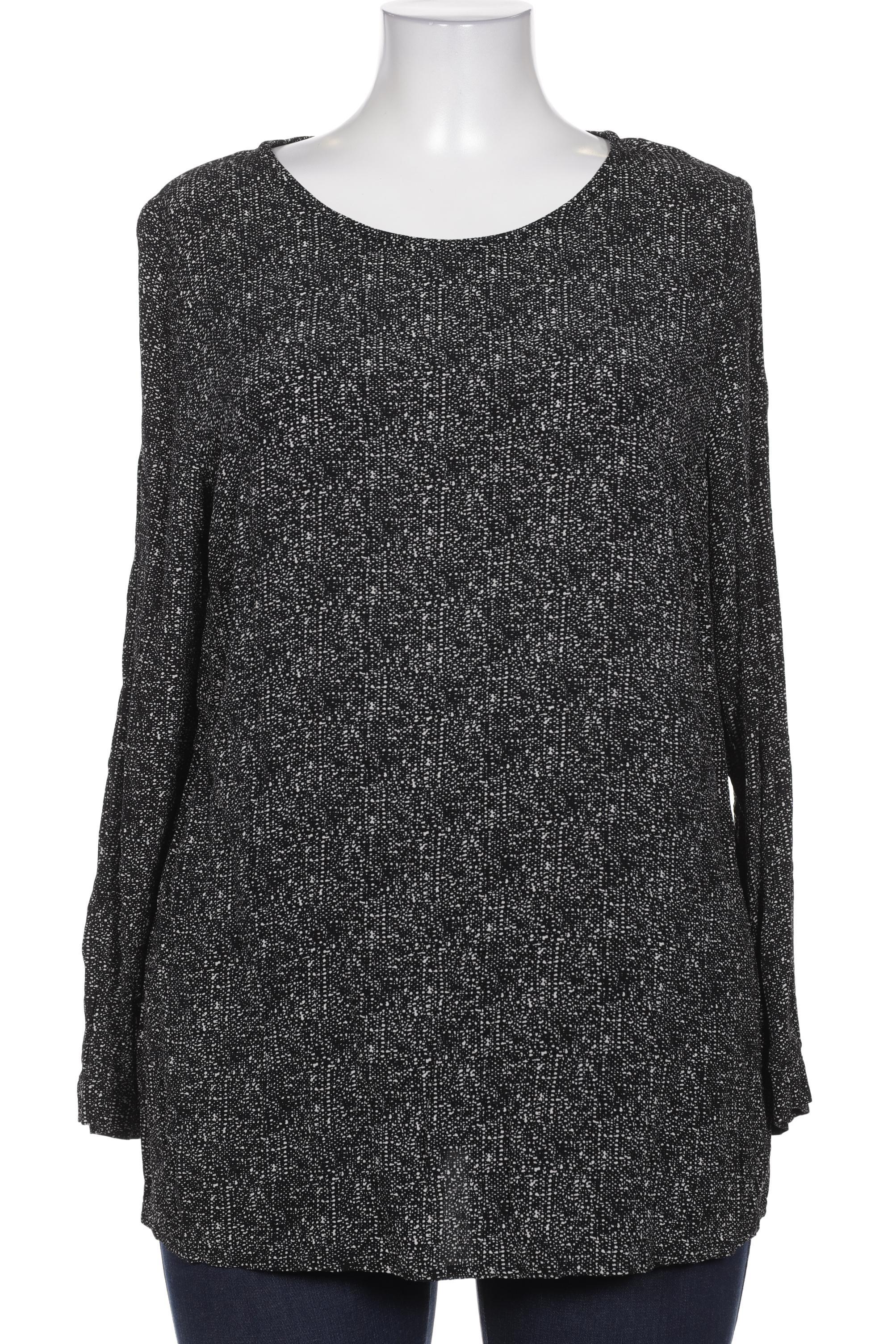 

Ulla Popken Damen Bluse, schwarz, Gr. 46