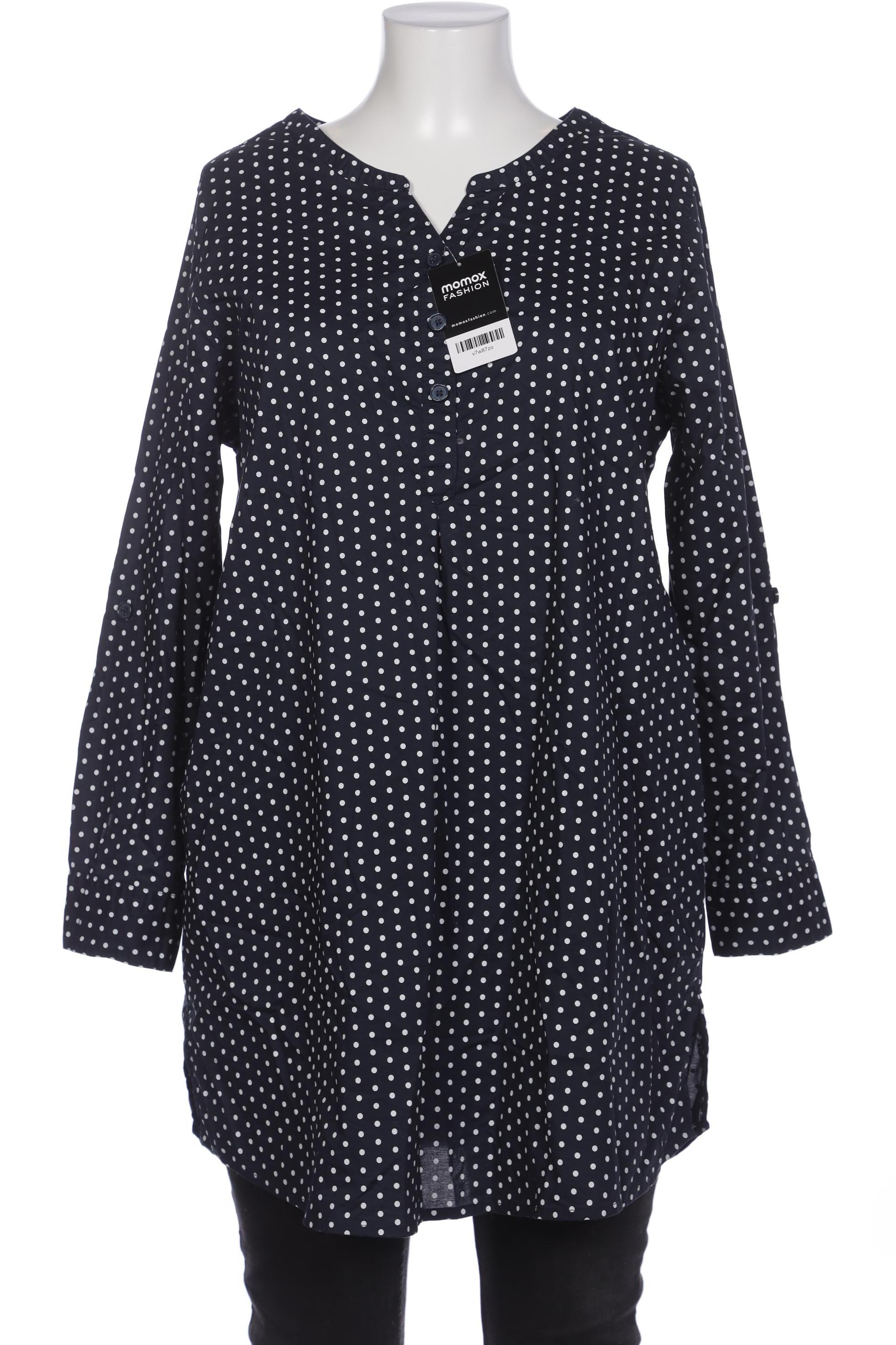 

Ulla Popken Damen Bluse, marineblau, Gr. 46