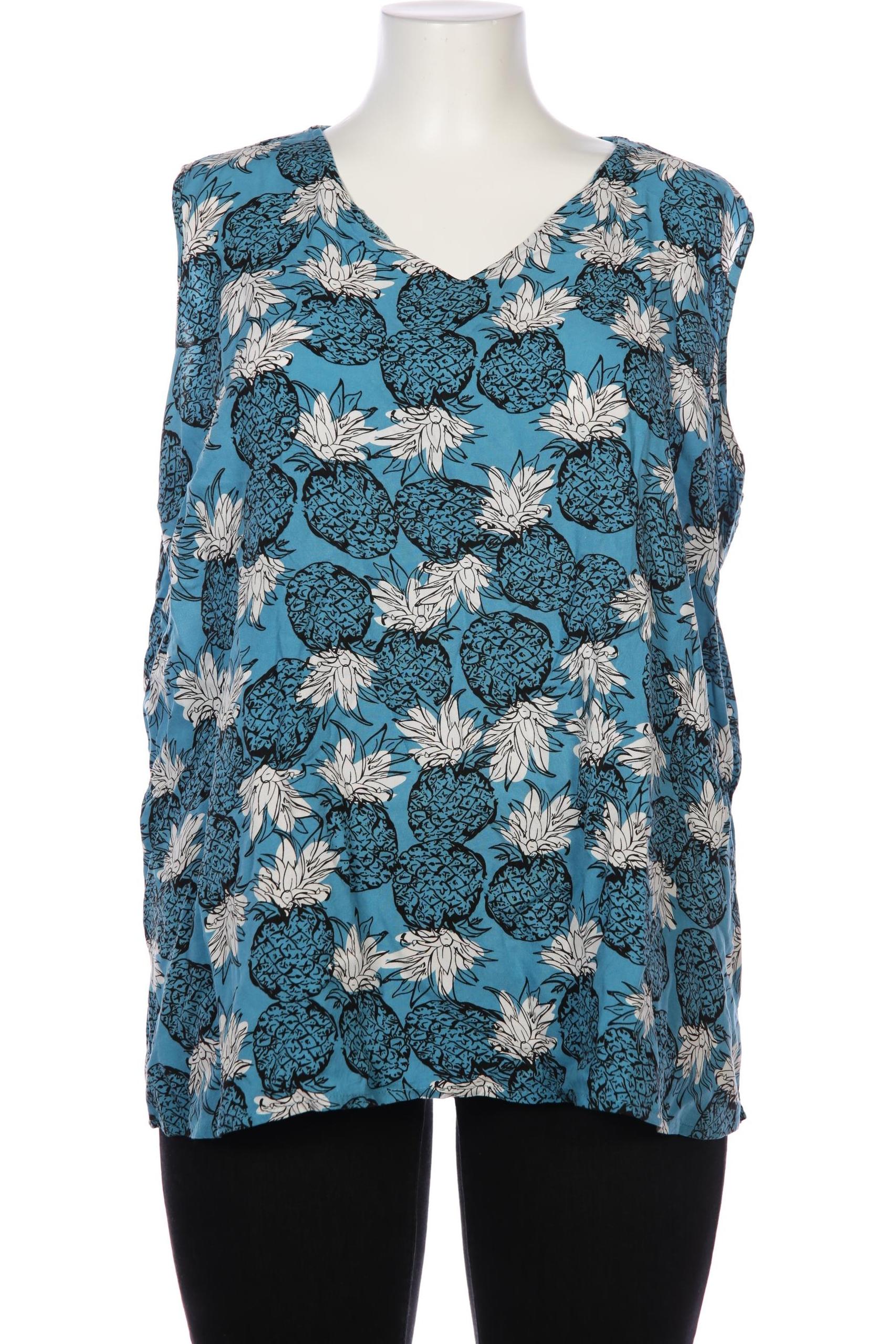

Ulla Popken Damen Bluse, blau, Gr. 50