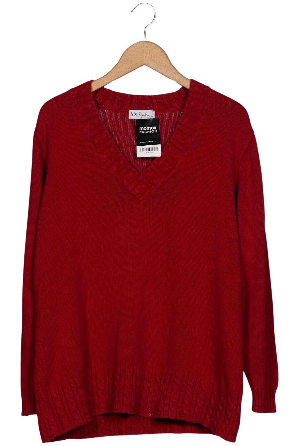 

Ulla Popken Damen Pullover, rot, Gr. 44