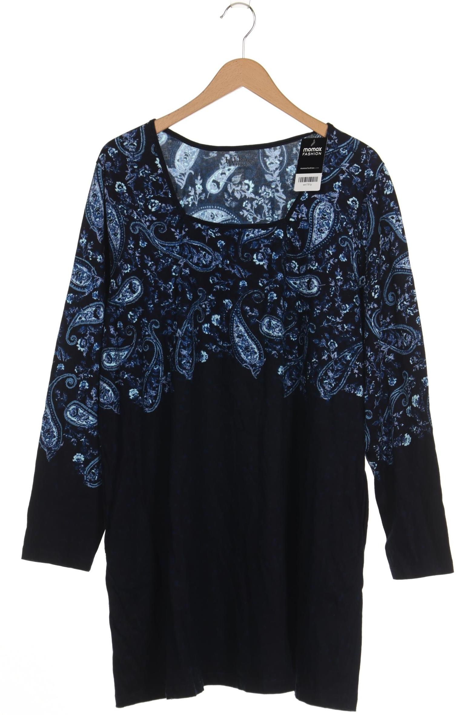 

Ulla Popken Damen Langarmshirt, marineblau, Gr. 50