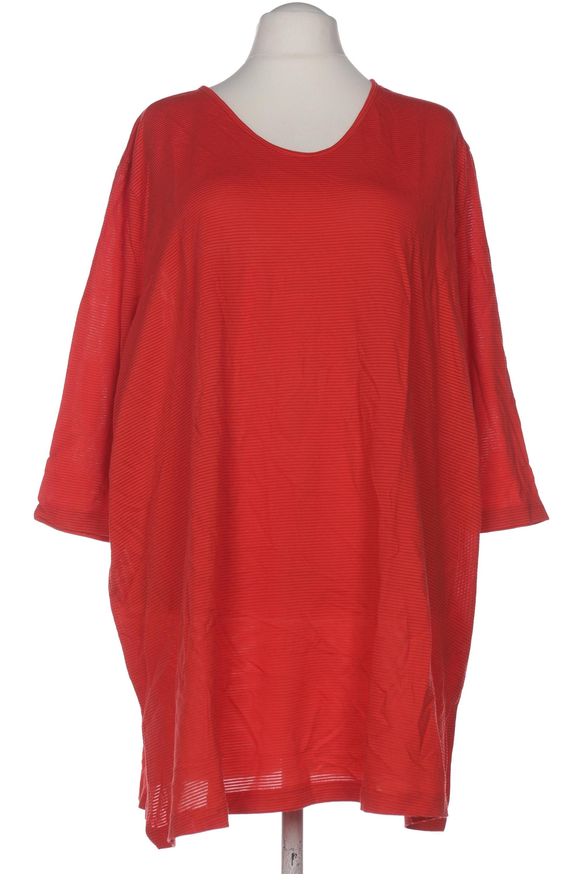 

Ulla Popken Damen T-Shirt, rot, Gr. 58