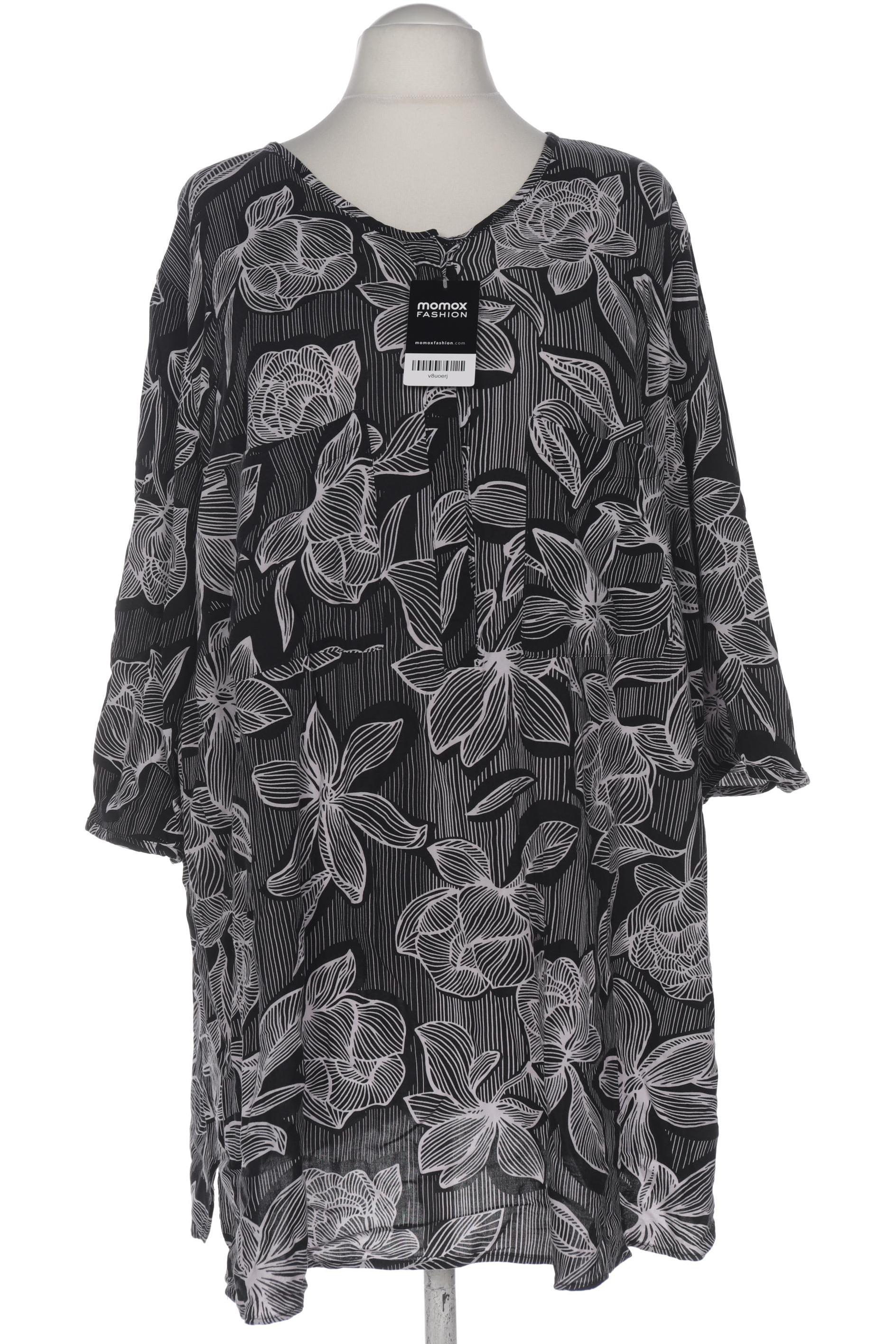 

Ulla Popken Damen Bluse, schwarz, Gr. 58