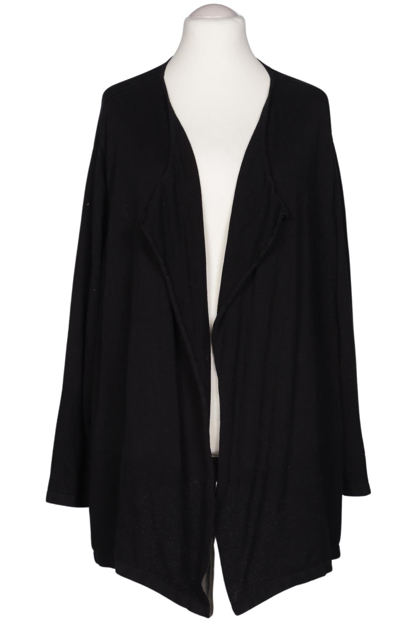 

Ulla Popken Damen Strickjacke, schwarz, Gr. 58