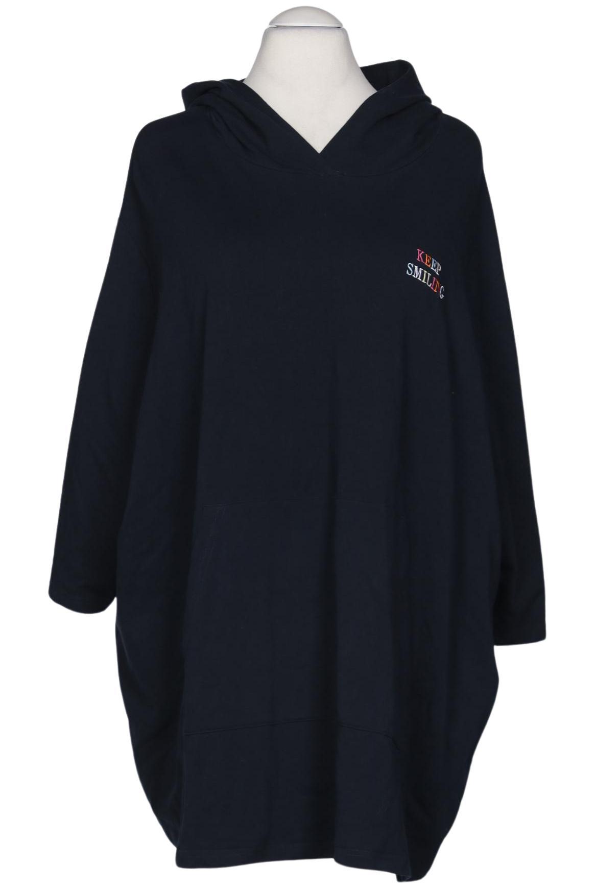 

Ulla Popken Damen Kapuzenpullover, marineblau, Gr. 58