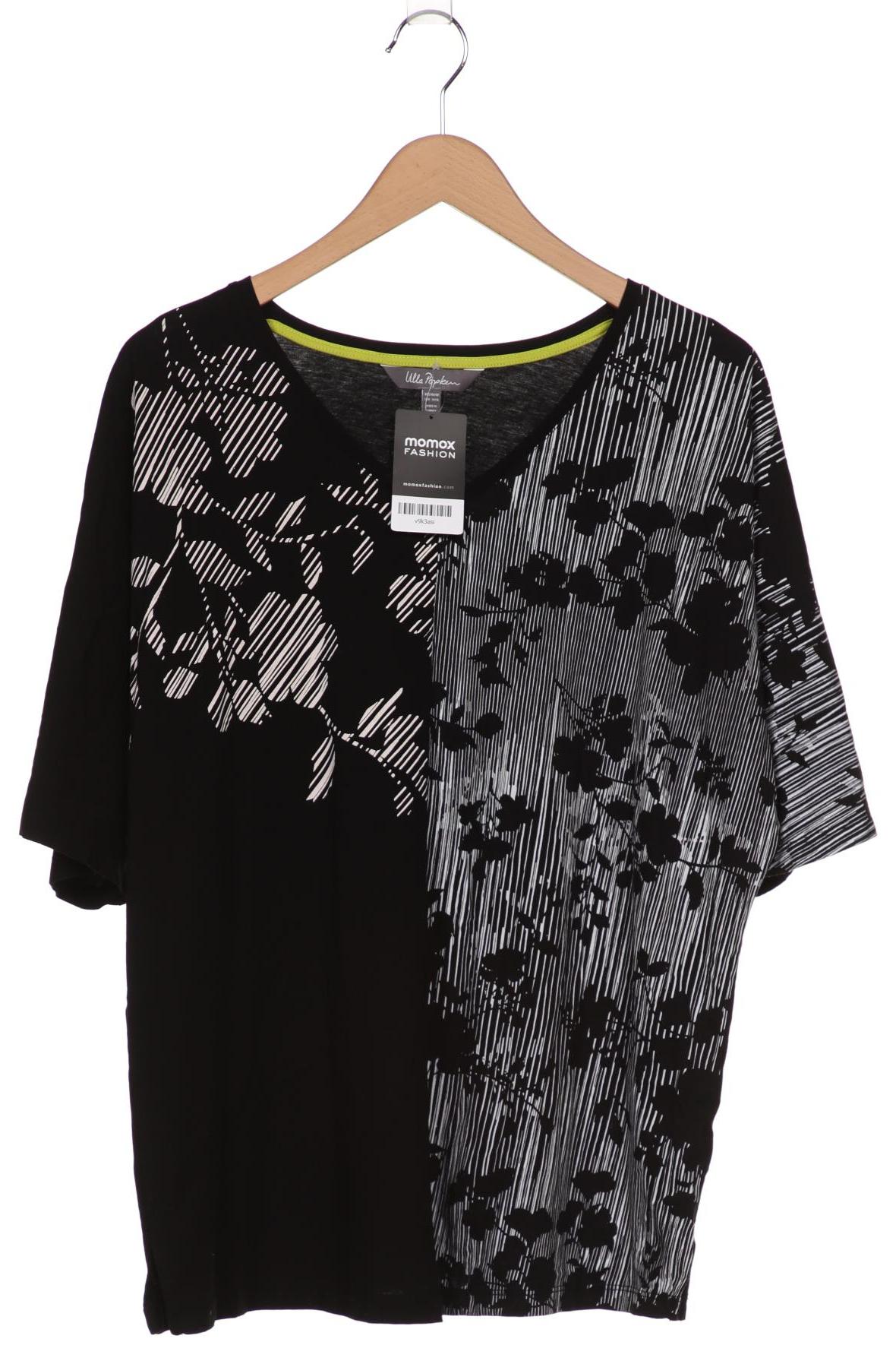 

Ulla Popken Damen T-Shirt, schwarz, Gr. 46