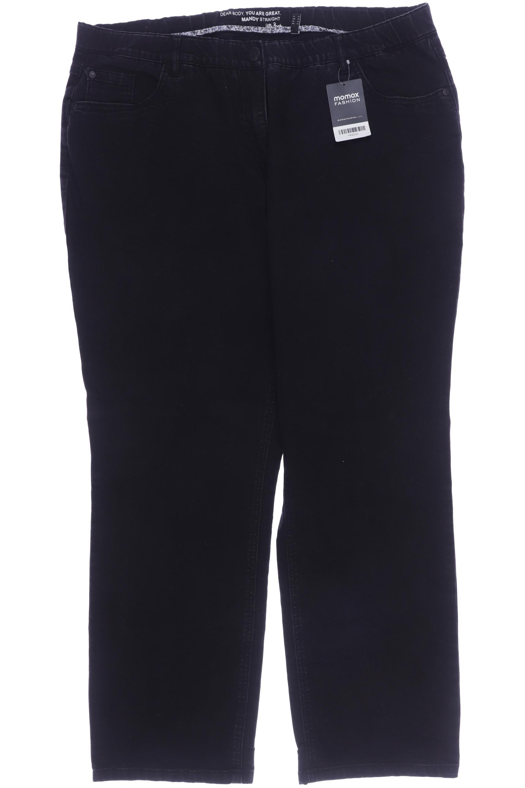 

Ulla Popken Damen Jeans, schwarz