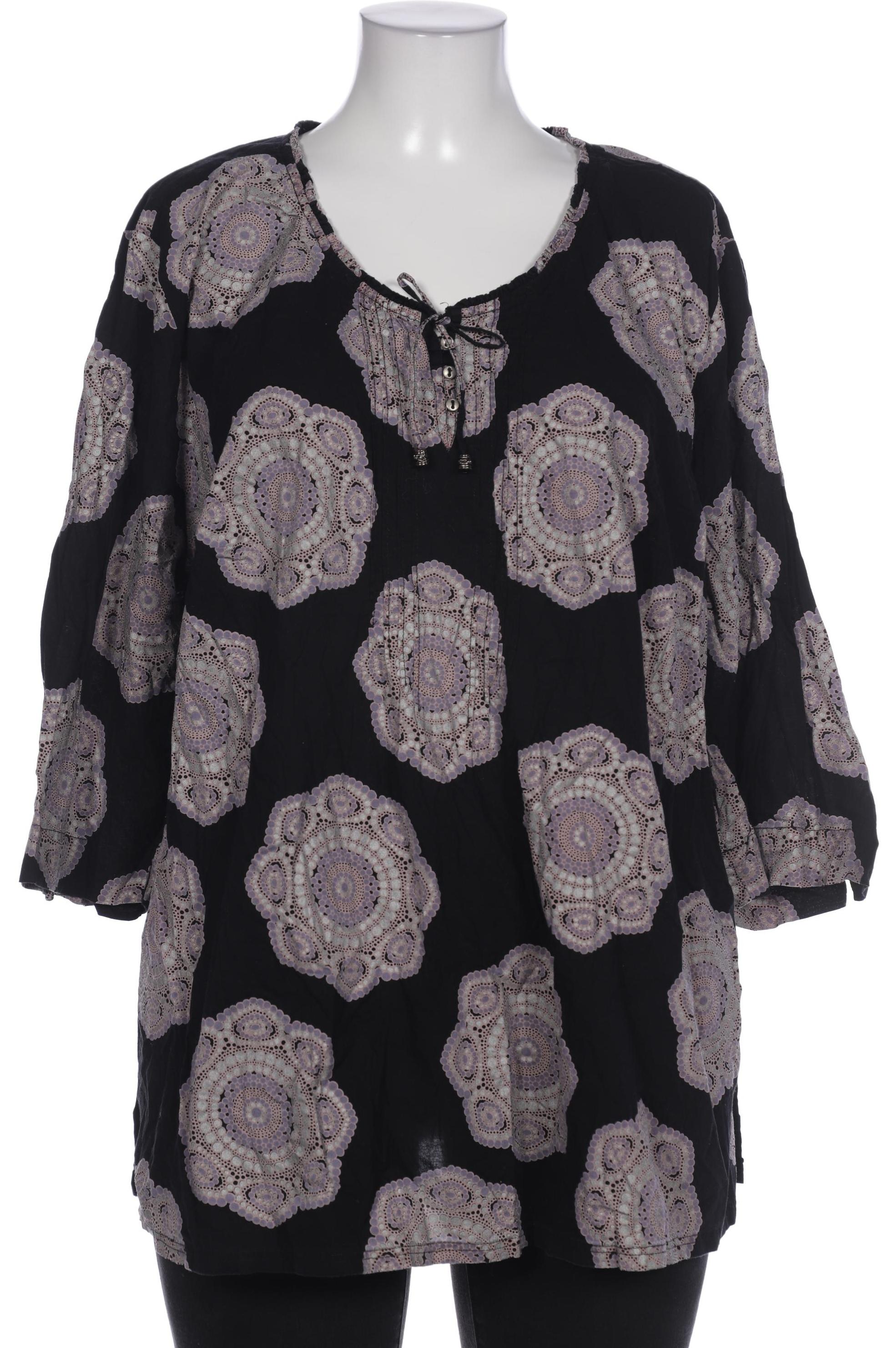 

Ulla Popken Damen Bluse, schwarz, Gr. 54