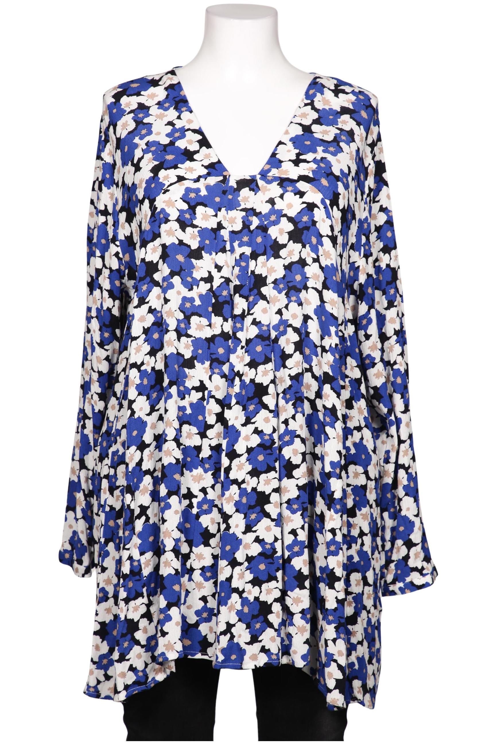 

Ulla Popken Damen Bluse, blau, Gr. 46