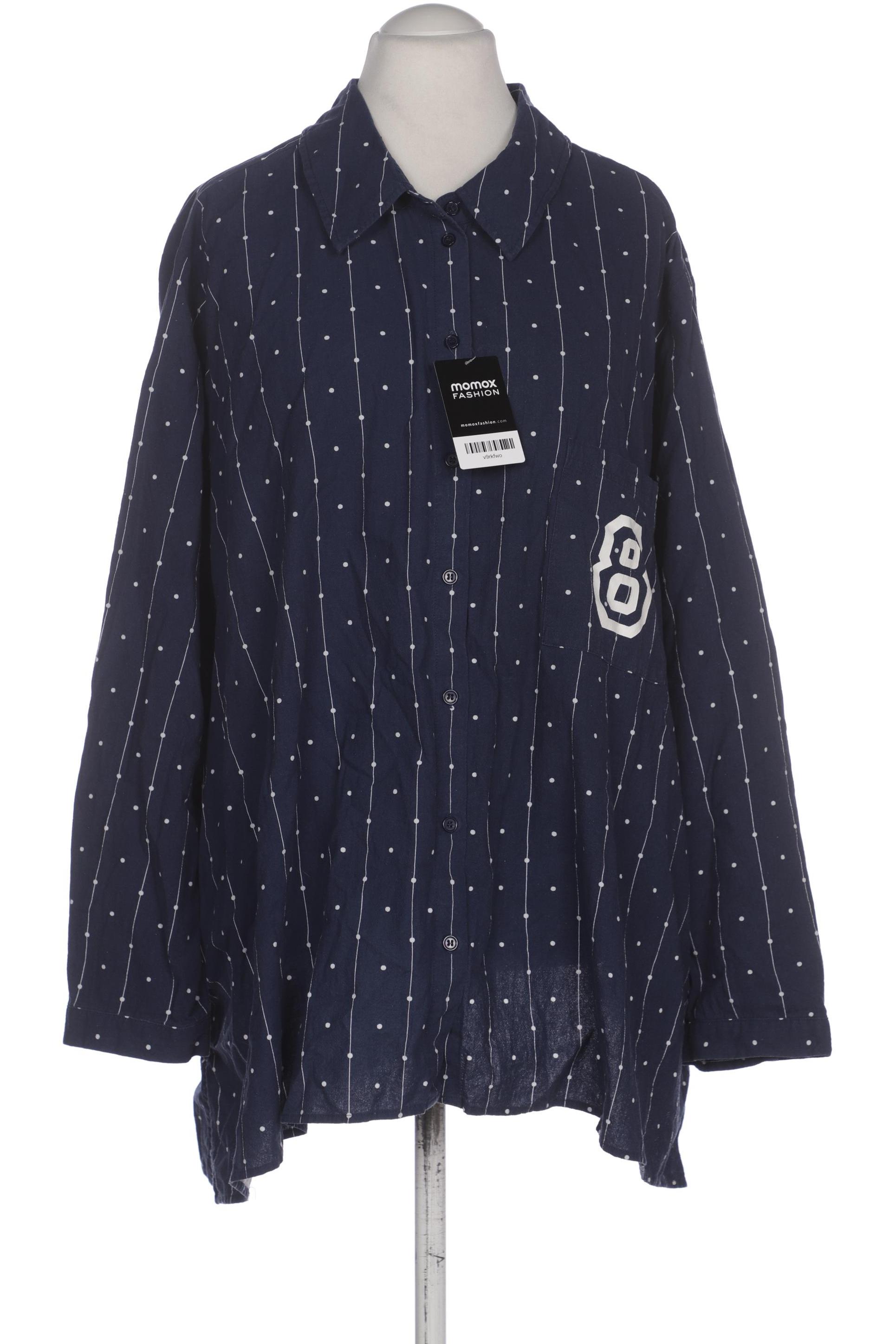 

Ulla Popken Damen Bluse, blau, Gr. 62