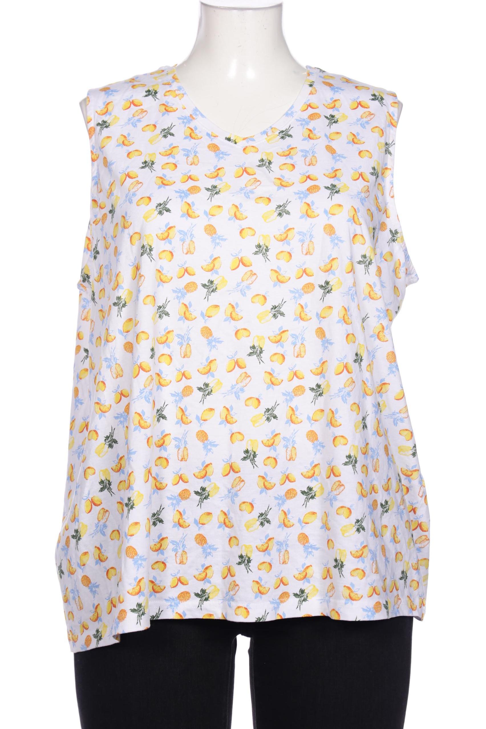 

Ulla Popken Damen Top, weiß, Gr. 50