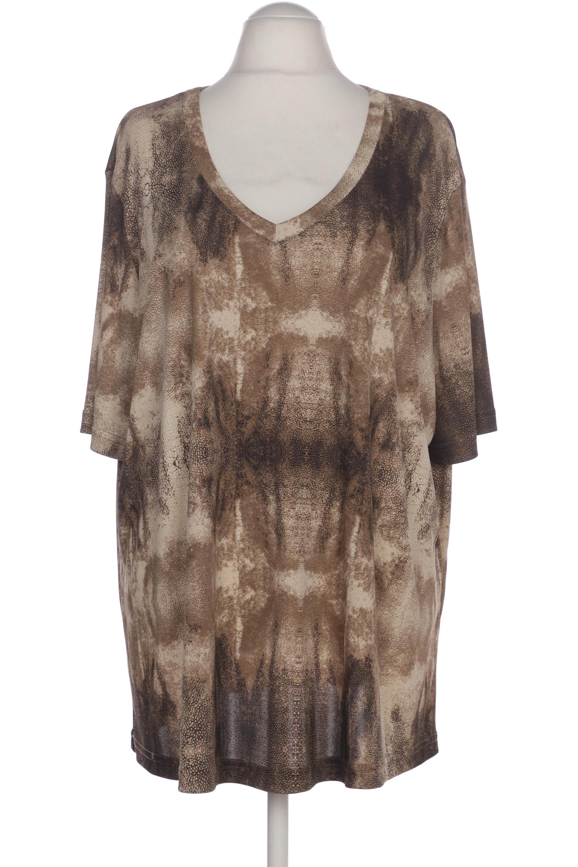 

Ulla Popken Damen T-Shirt, braun, Gr. 54