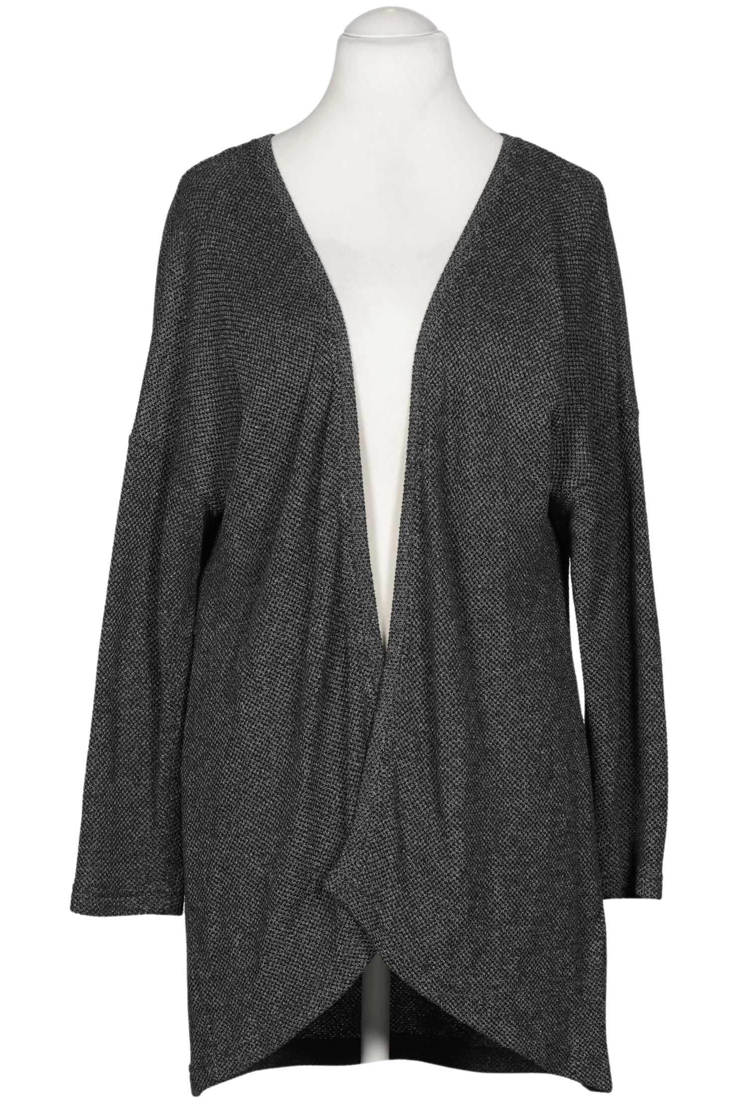 

Ulla Popken Damen Strickjacke, grau, Gr. 46