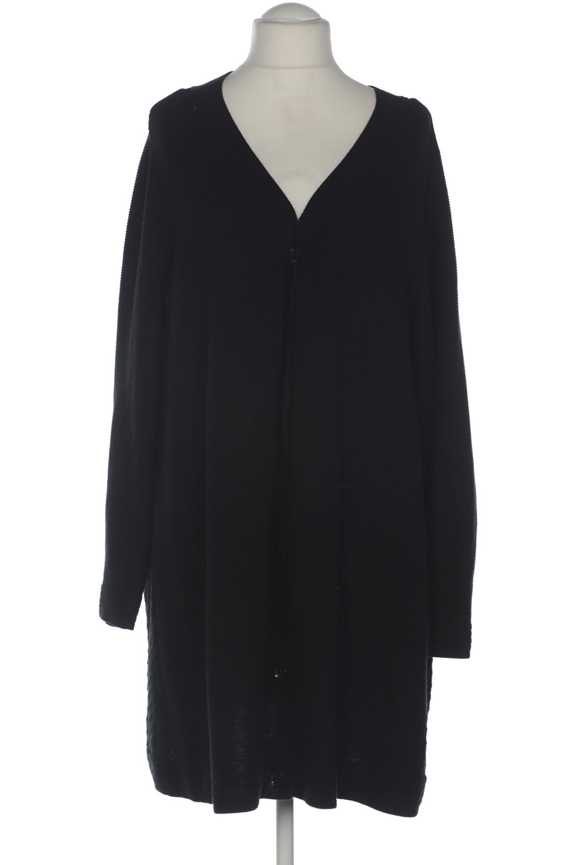 

Ulla Popken Damen Strickjacke, schwarz, Gr. 58