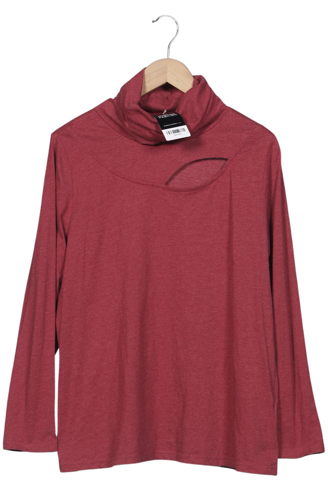 

Ulla Popken Damen Langarmshirt, pink, Gr. 46