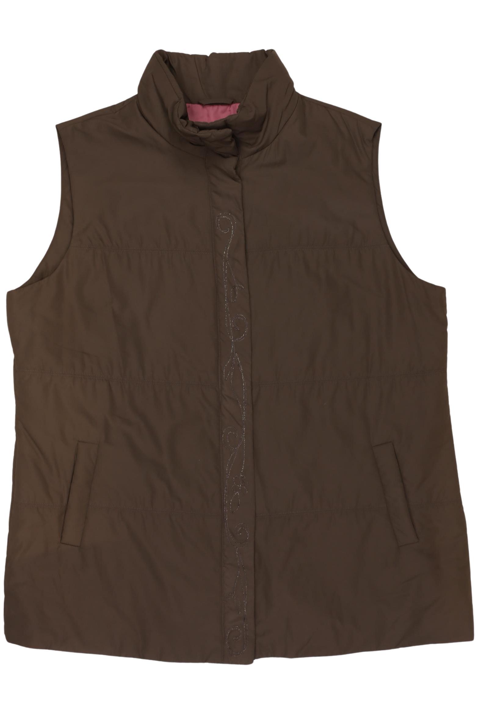 

Ulla Popken Damen Weste, braun, Gr. 46