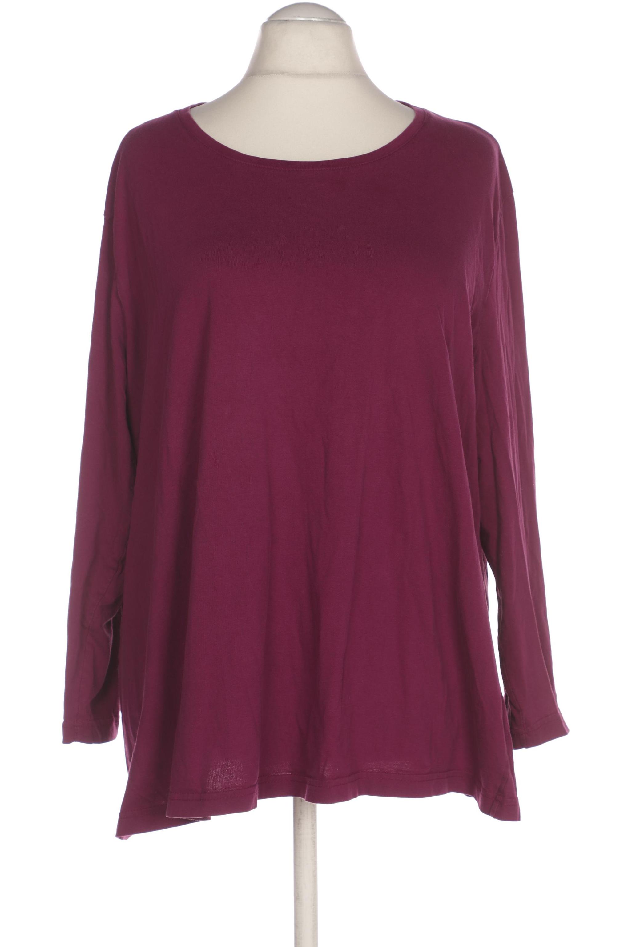 

Ulla Popken Damen Langarmshirt, bordeaux