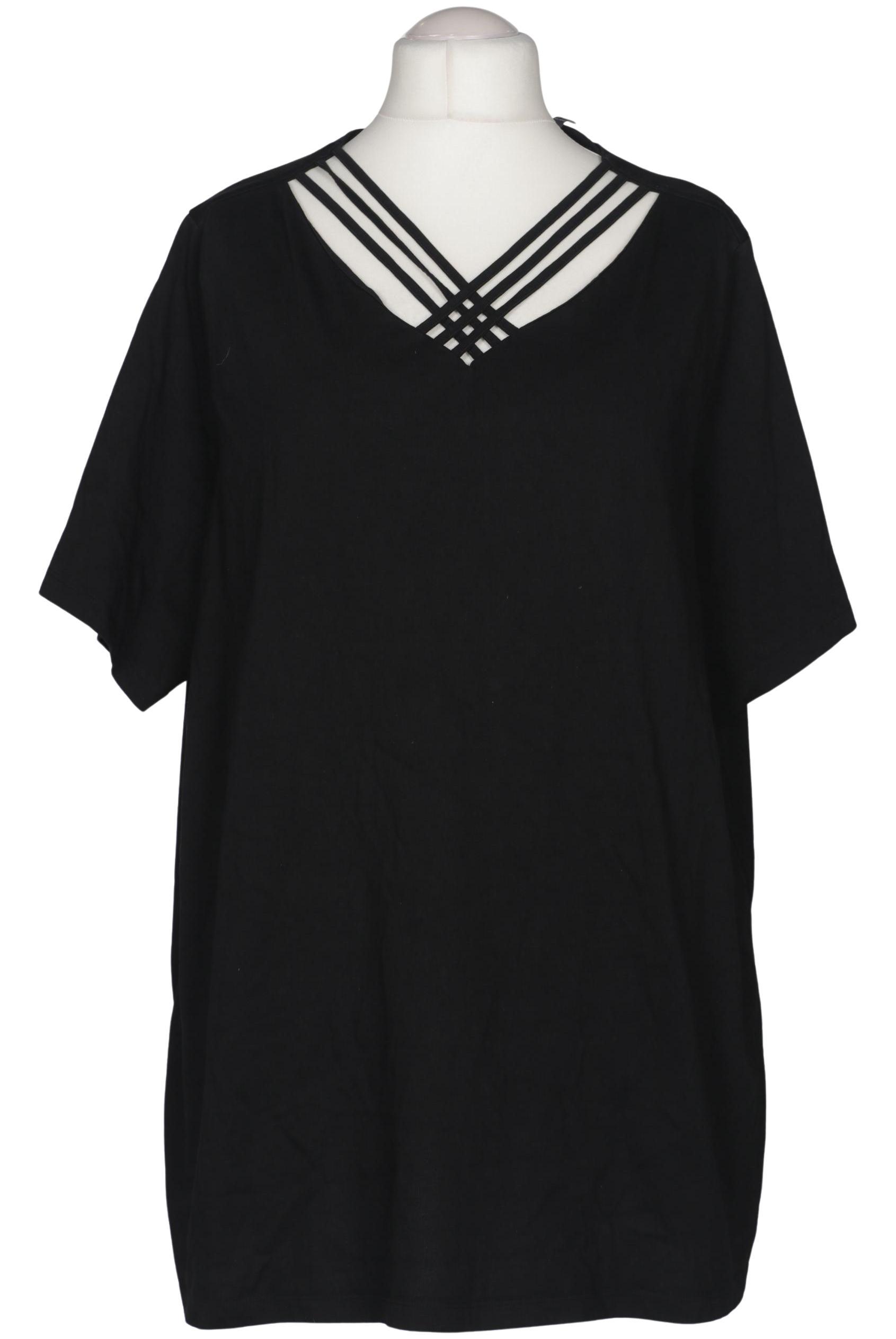 

Ulla Popken Damen T-Shirt, schwarz, Gr. 54