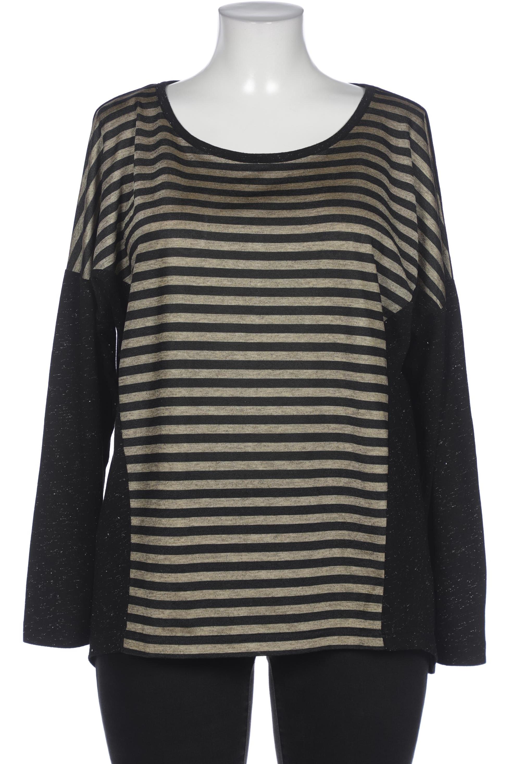 

Ulla Popken Damen Langarmshirt, schwarz, Gr. 46