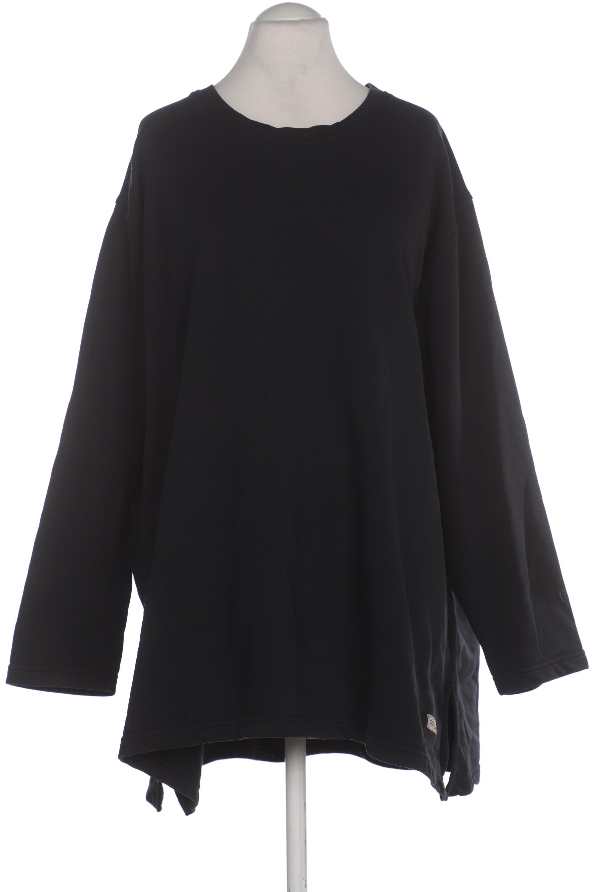 

Ulla Popken Damen Sweatshirt, schwarz, Gr. 58