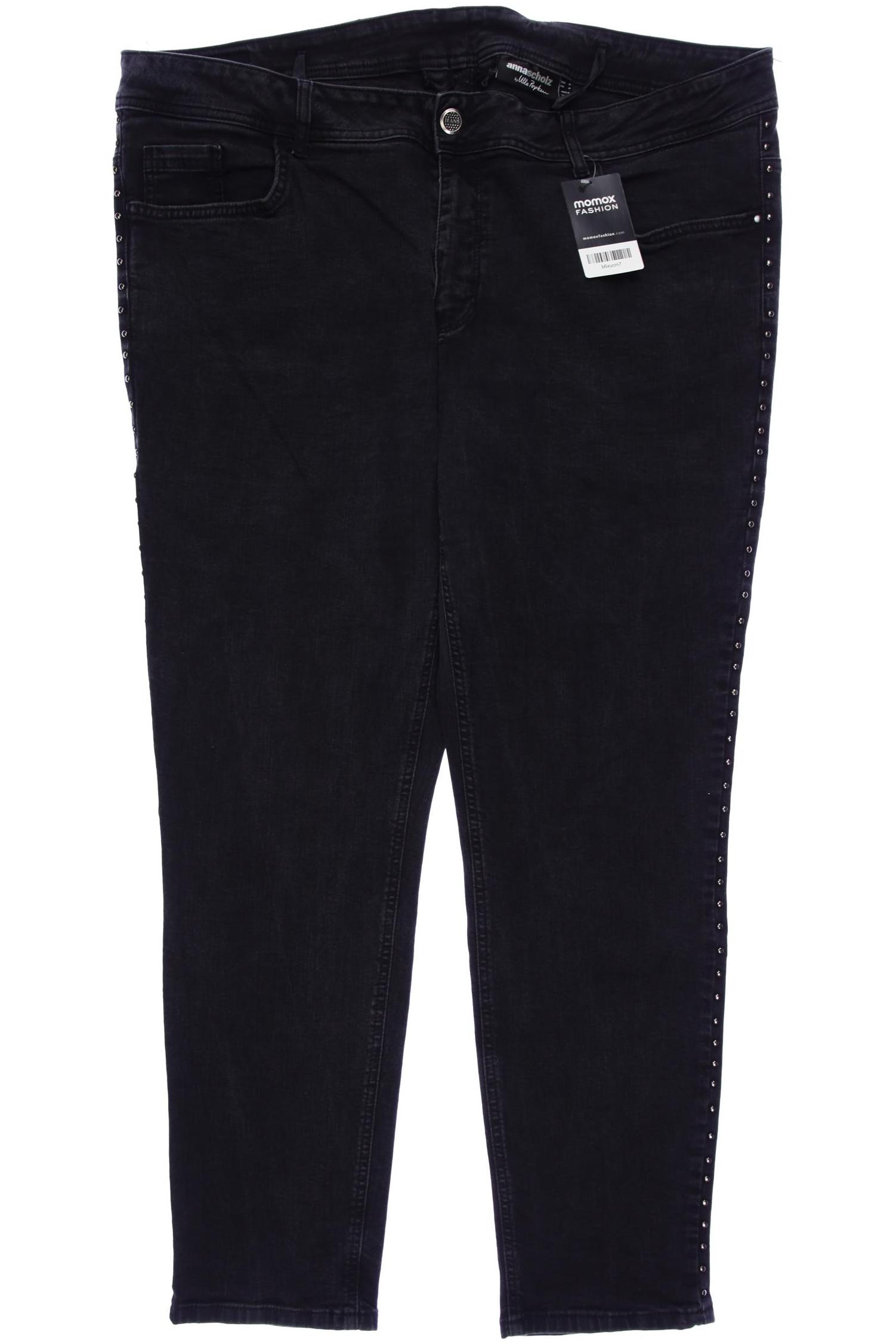 

Ulla Popken Damen Jeans, schwarz, Gr. 54