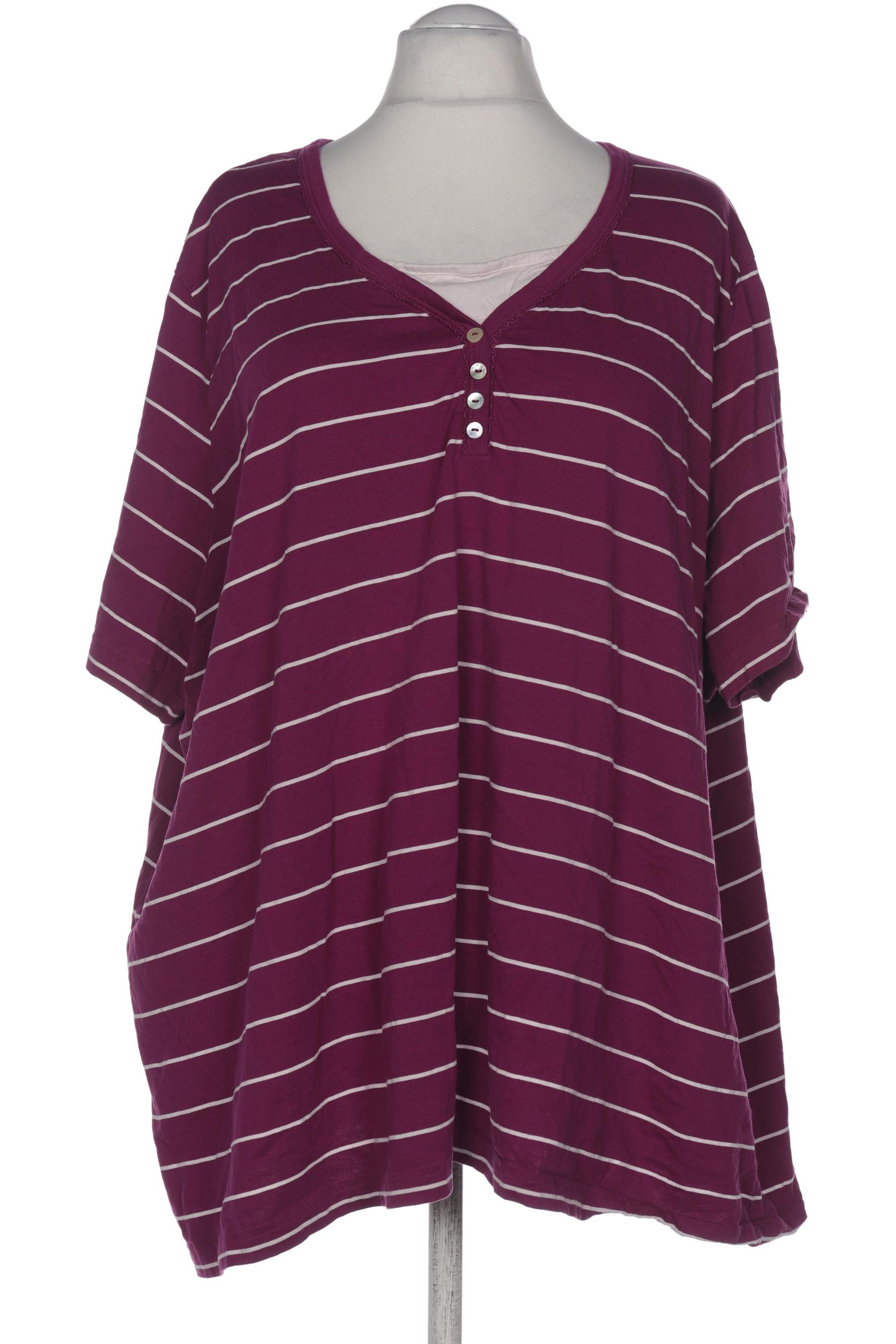 

Ulla Popken Damen T-Shirt, flieder, Gr. 62