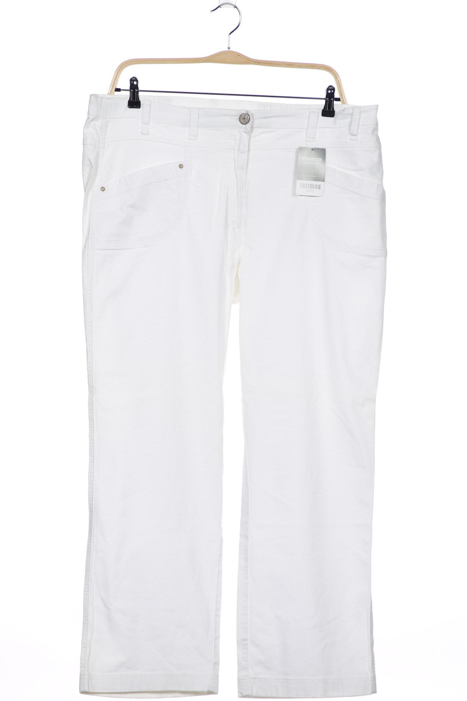 

Ulla Popken Damen Jeans, weiß, Gr. 26