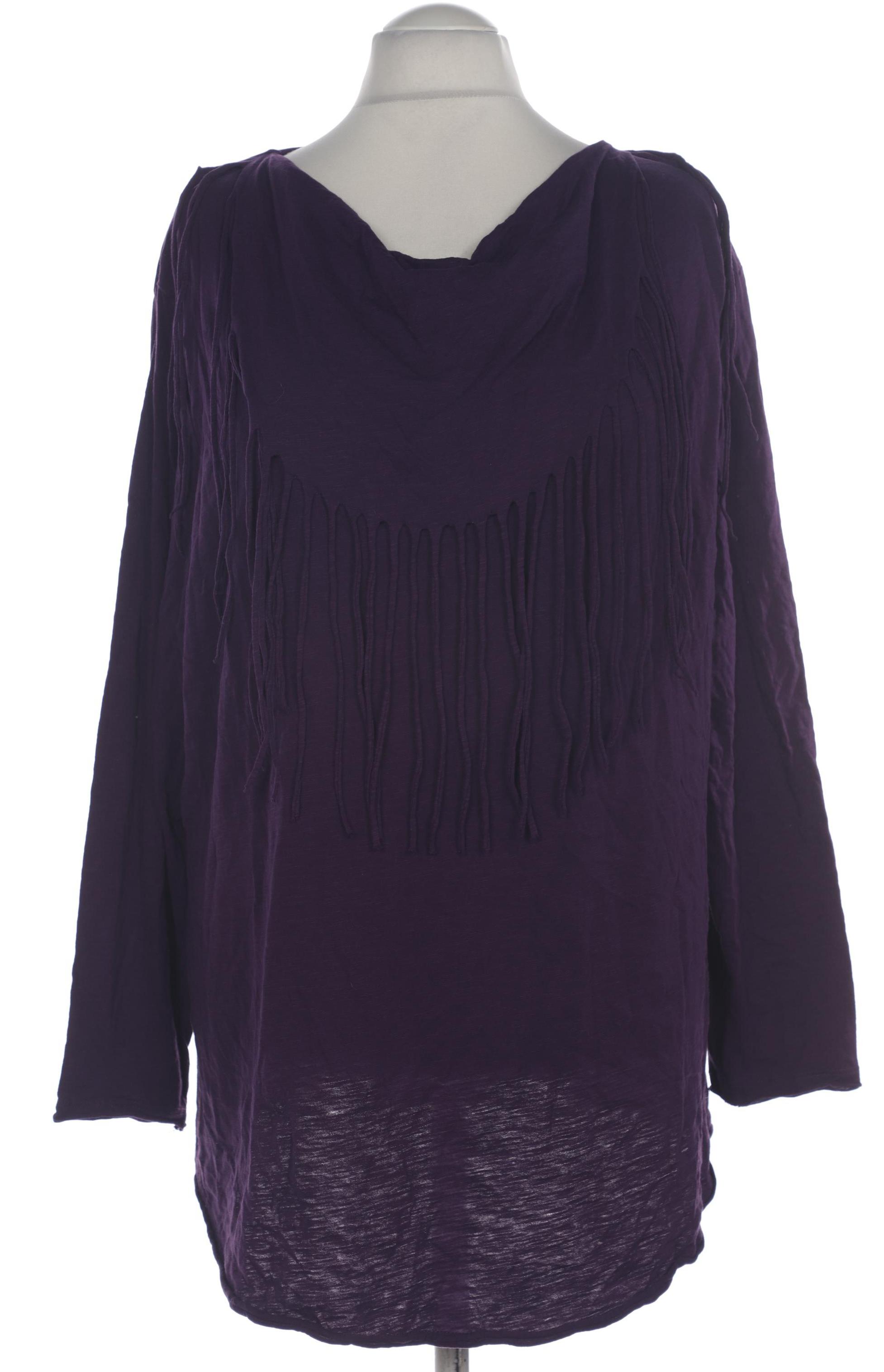 

Ulla Popken Damen Langarmshirt, flieder, Gr. 58