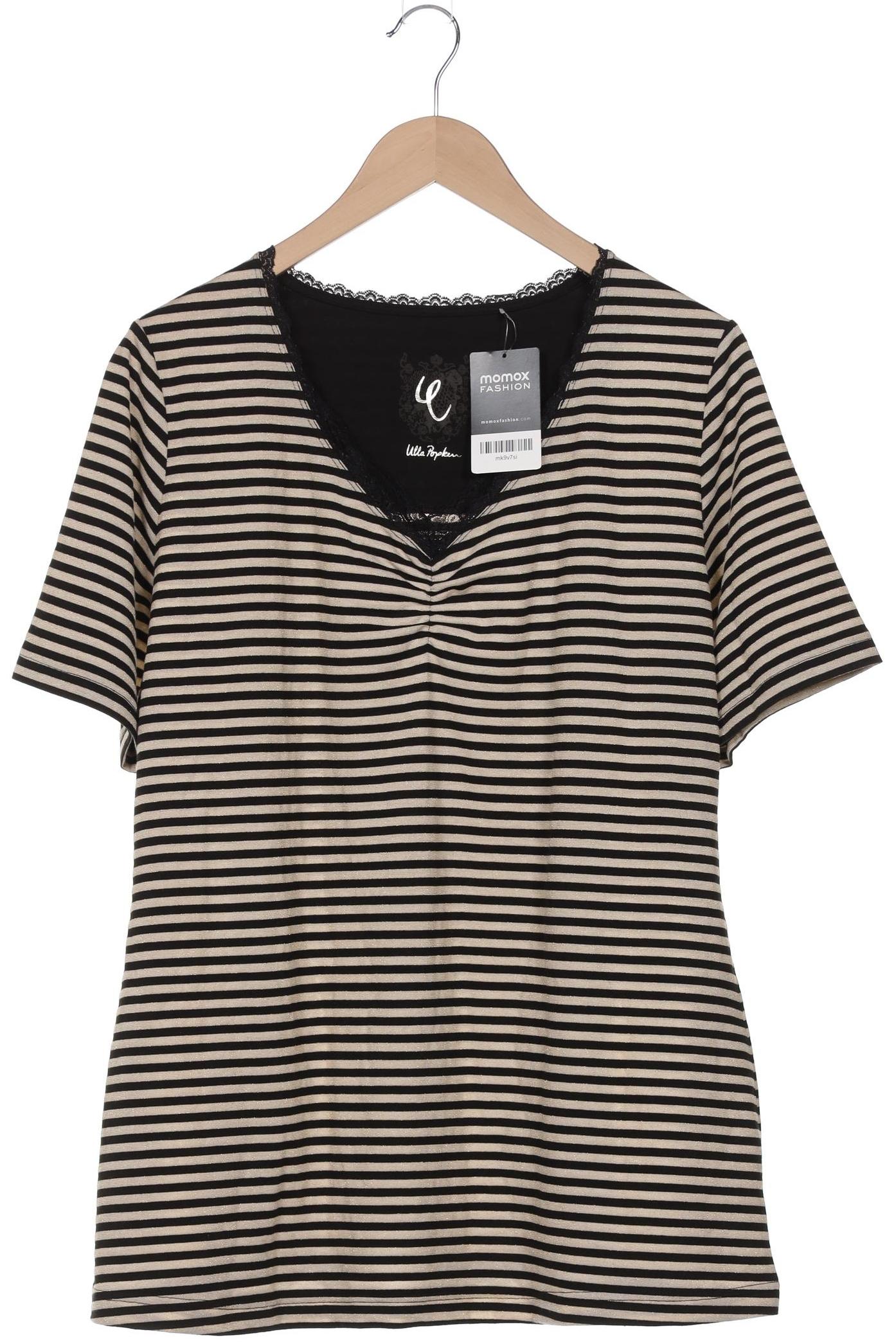 

Ulla Popken Damen T-Shirt, schwarz, Gr. 46