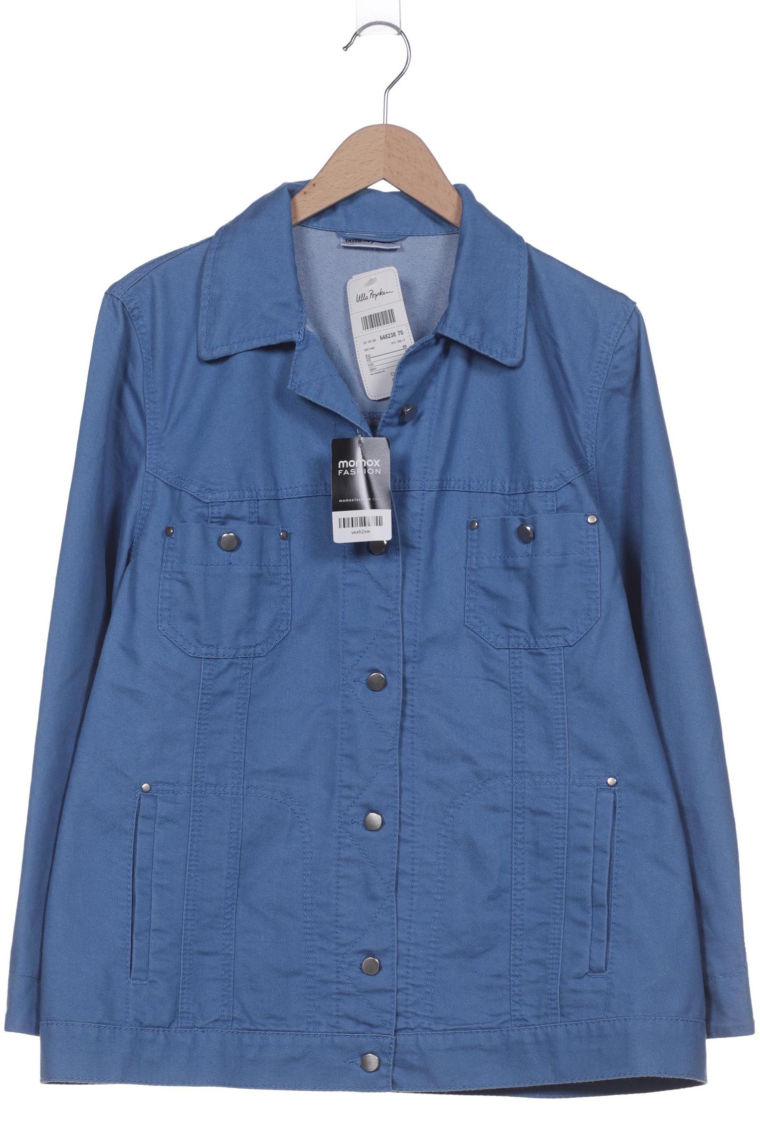 

Ulla Popken Damen Jacke, blau, Gr. 46