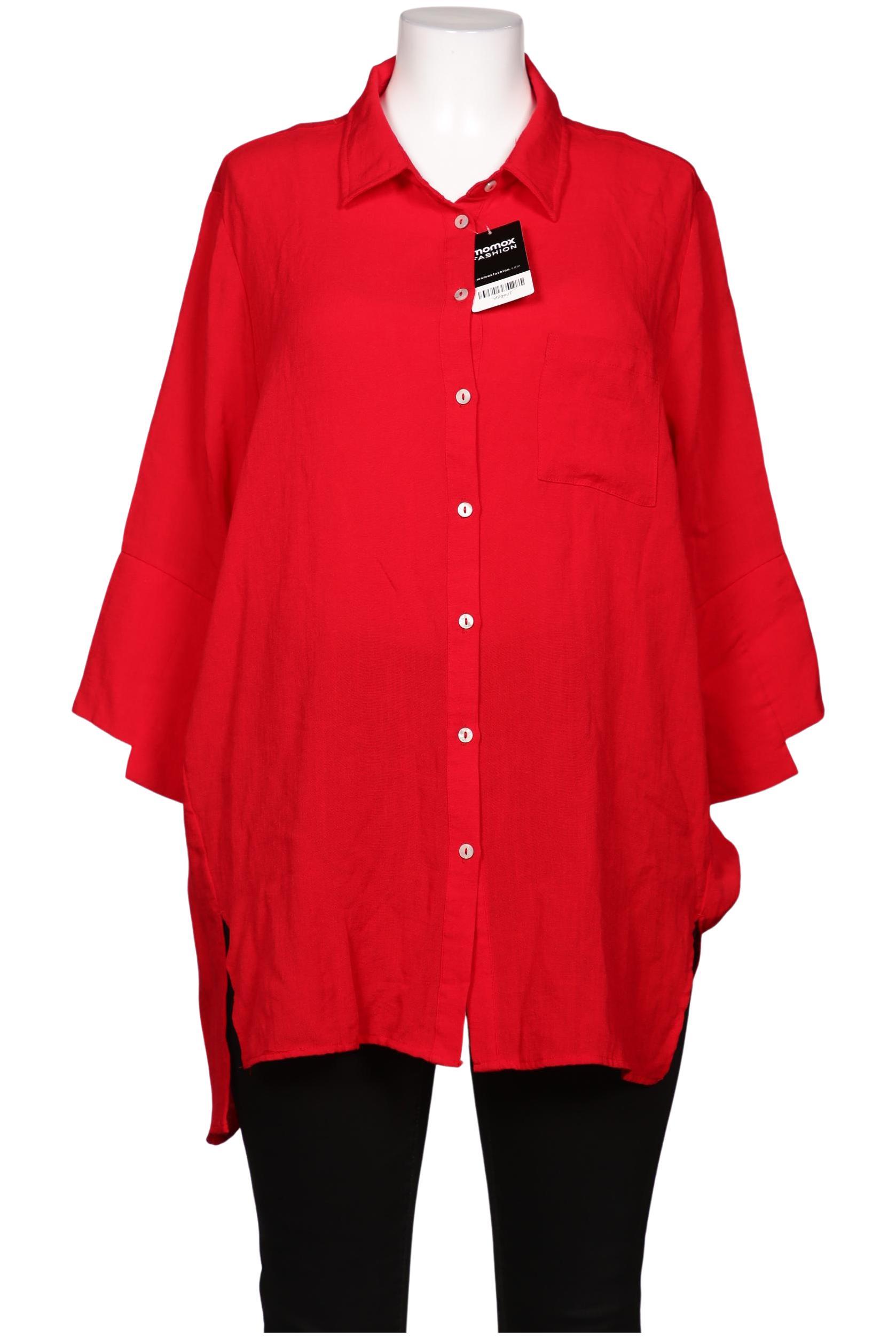 

Ulla Popken Damen Bluse, rot, Gr. 46