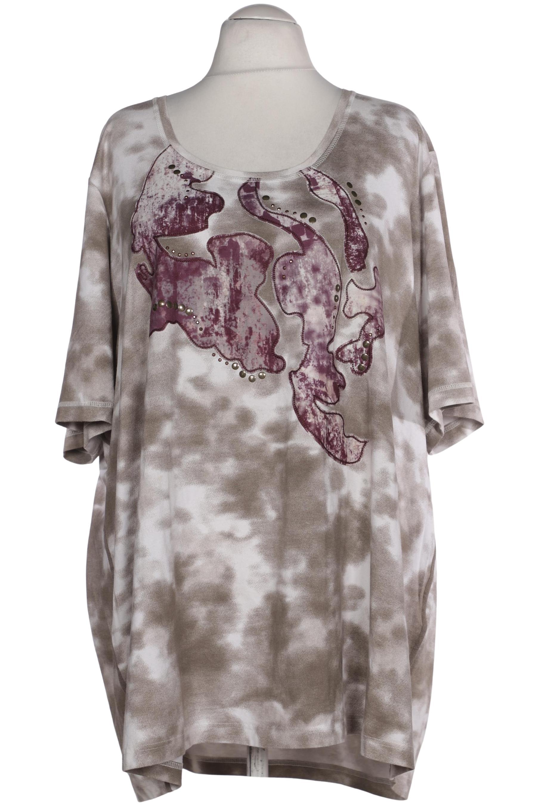 

Ulla Popken Damen T-Shirt, braun, Gr. 58