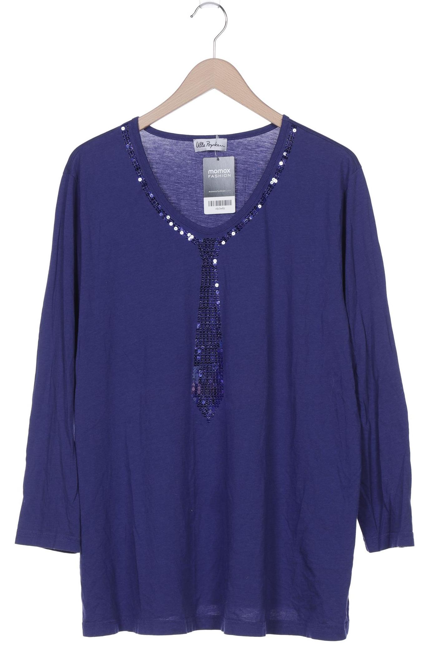 

Ulla Popken Damen Langarmshirt, flieder, Gr. 50