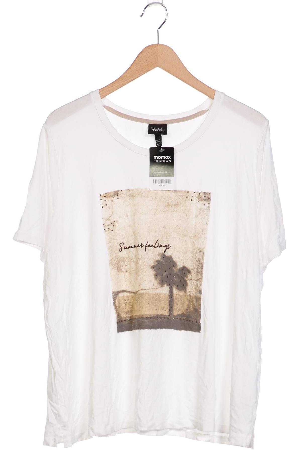 

Ulla Popken Damen T-Shirt, weiß, Gr. 46