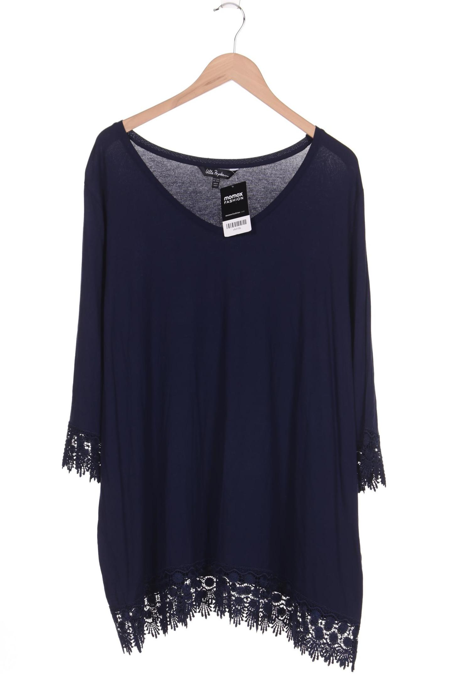 

Ulla Popken Damen Langarmshirt, marineblau