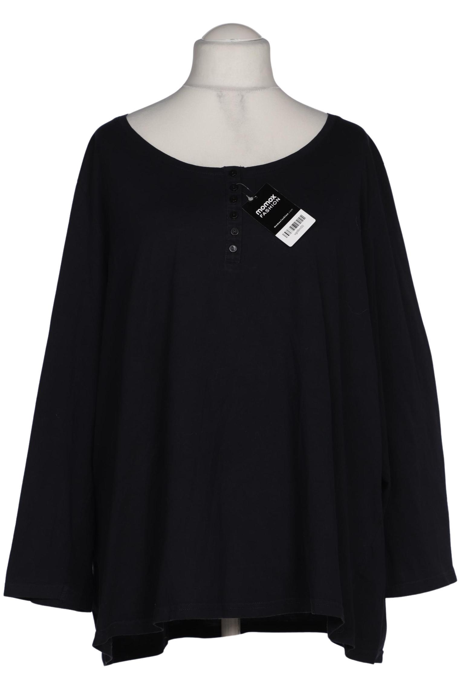 

Ulla Popken Damen Langarmshirt, marineblau, Gr. 54