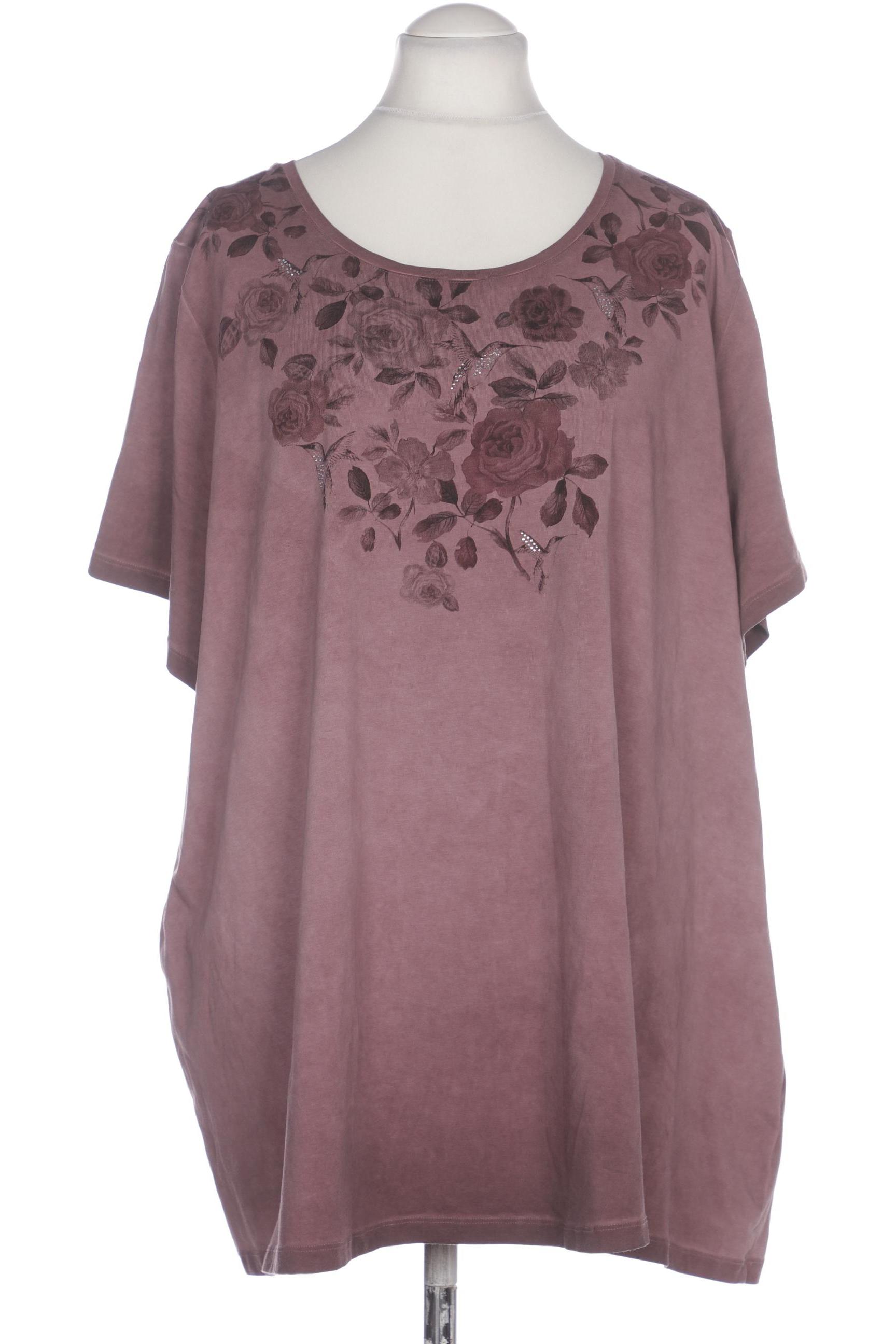 

Ulla Popken Damen T-Shirt, bordeaux, Gr. 56