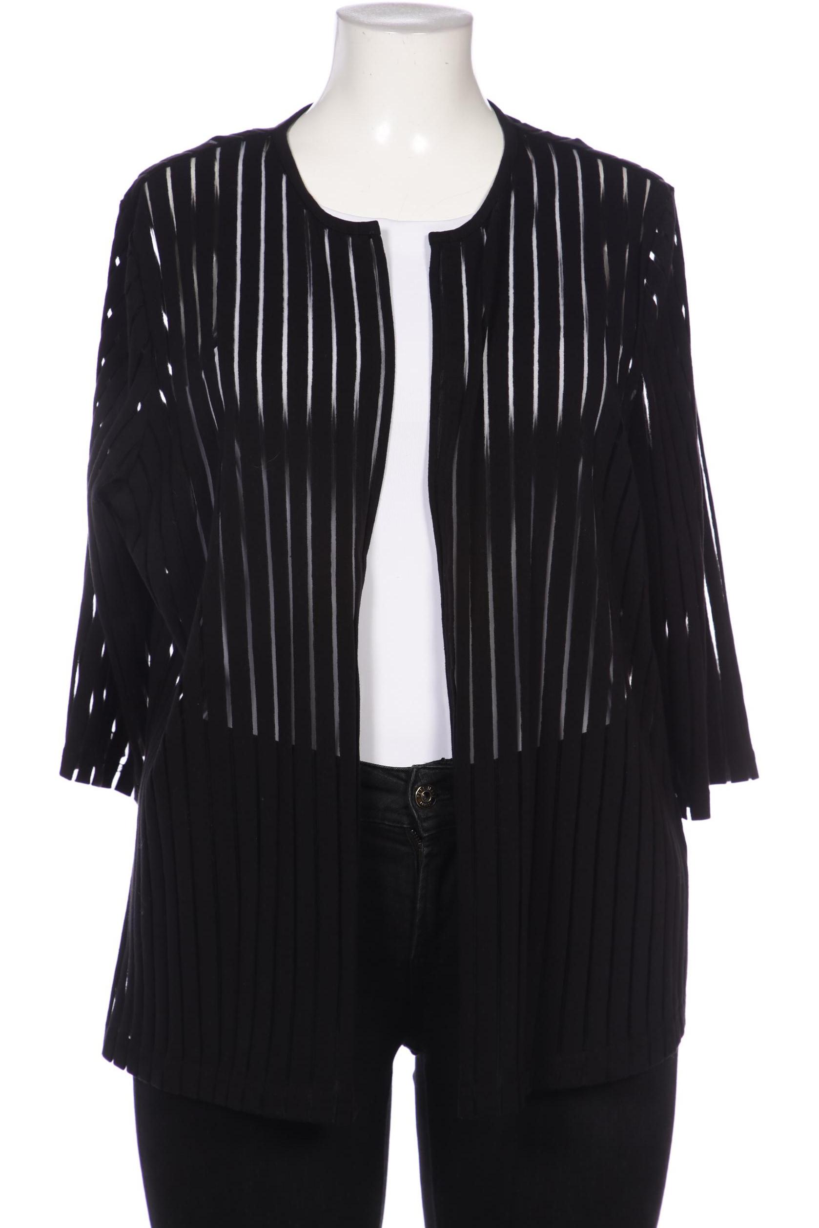 

Ulla Popken Damen Strickjacke, schwarz