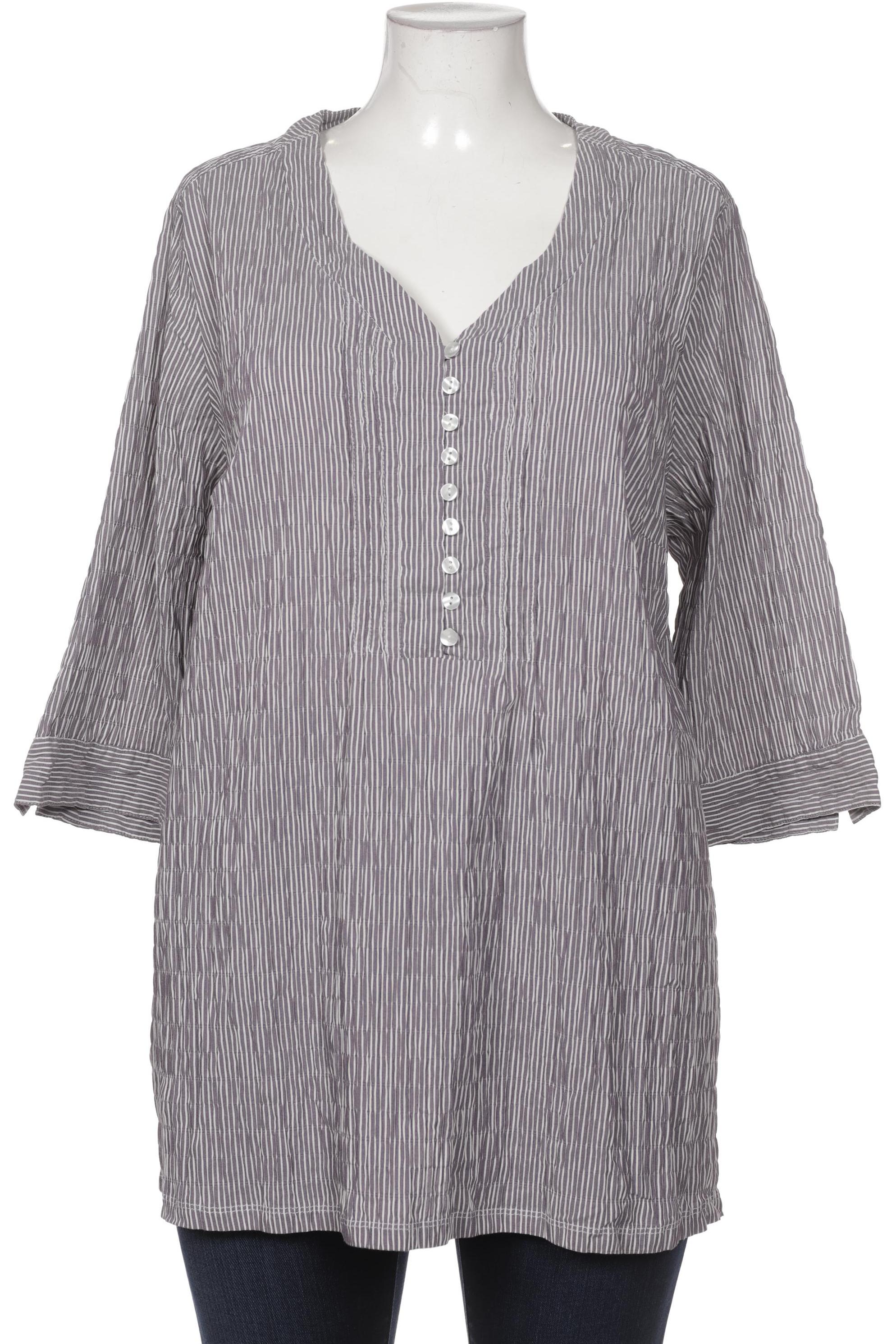 

Ulla Popken Damen Bluse, grau, Gr. 50