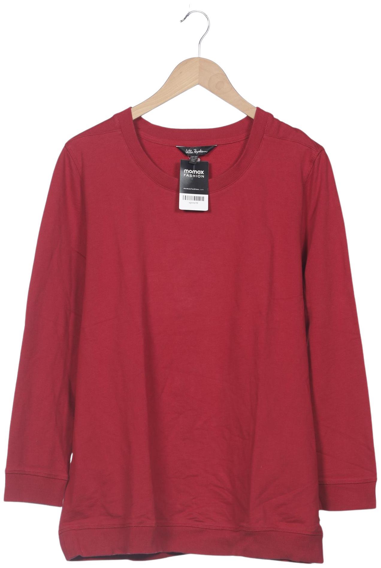 

Ulla Popken Damen Sweatshirt, rot, Gr. 46