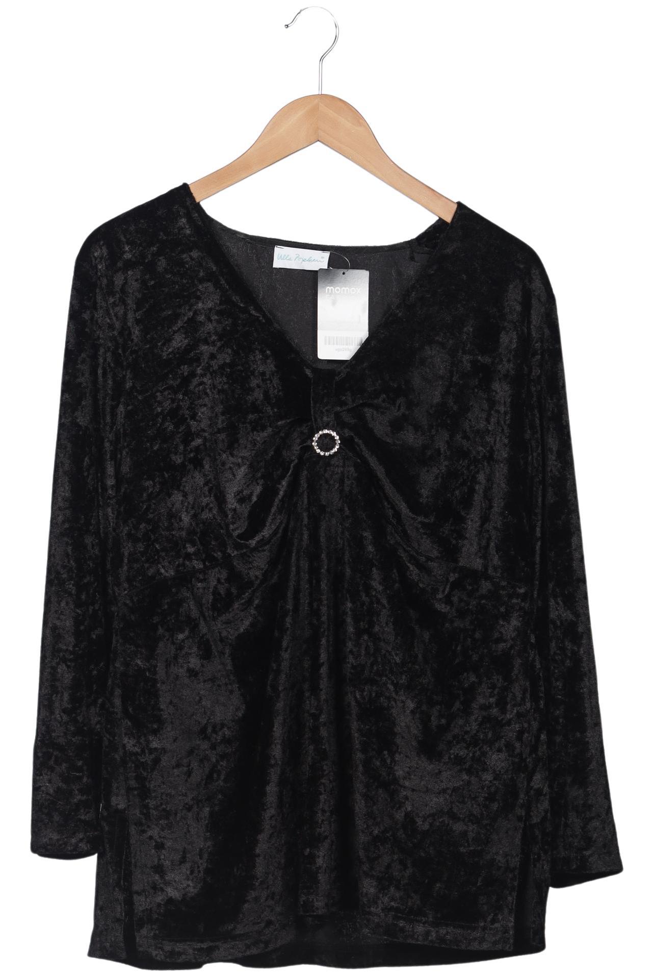 

Ulla Popken Damen Langarmshirt, schwarz, Gr. 46