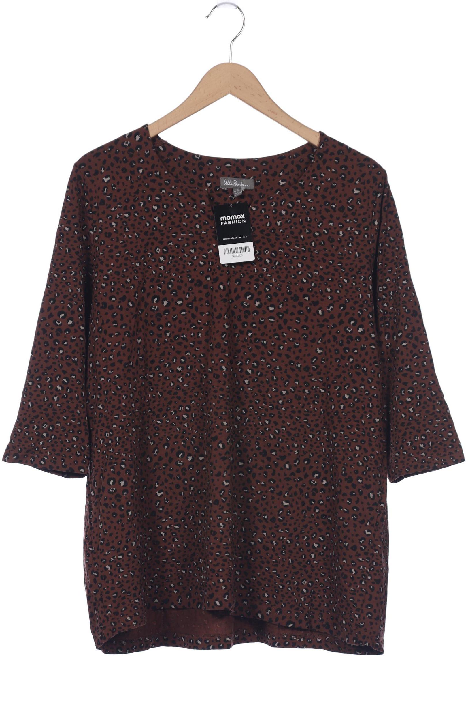 

Ulla Popken Damen Langarmshirt, braun