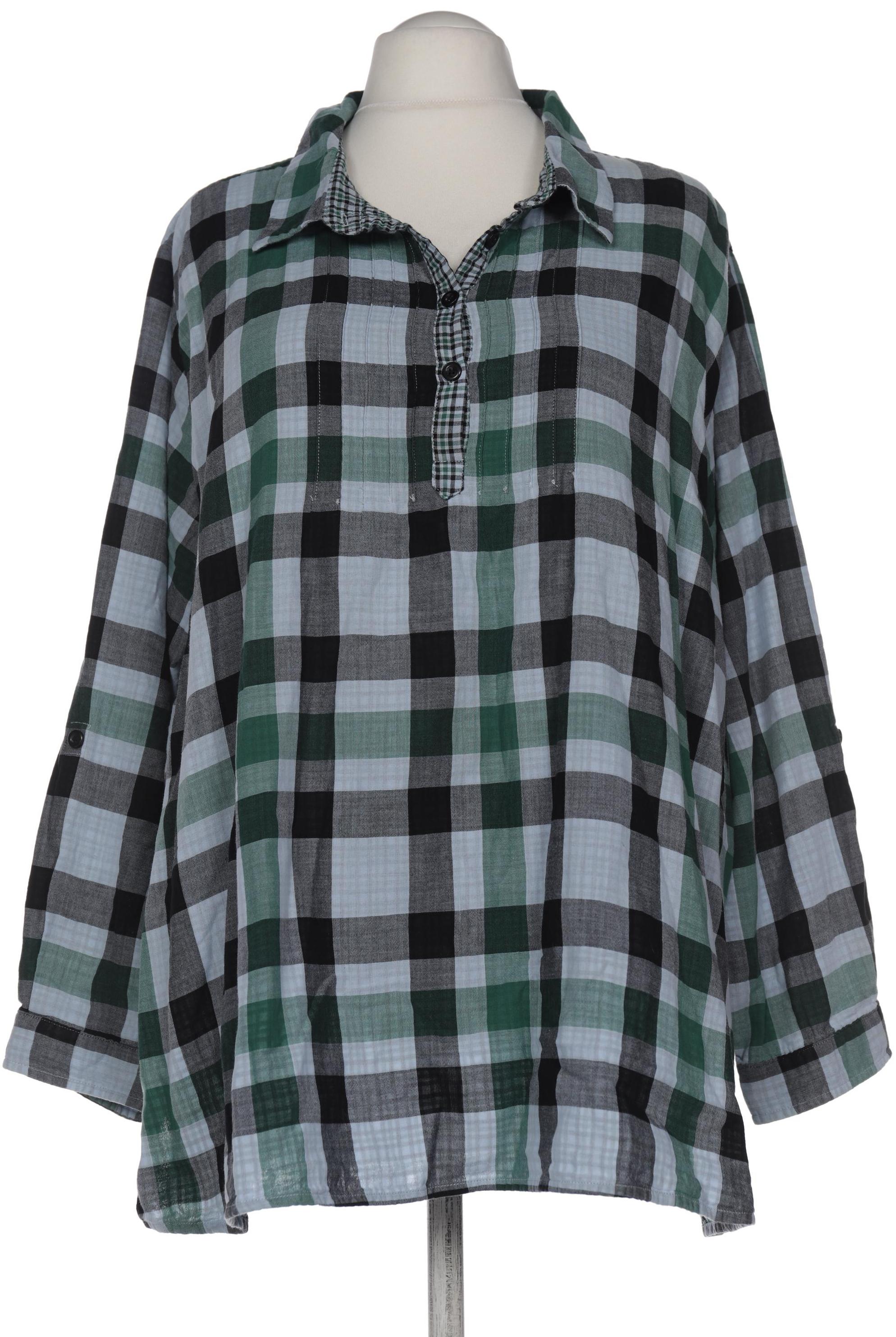 

Ulla Popken Damen Bluse, grün, Gr. 58