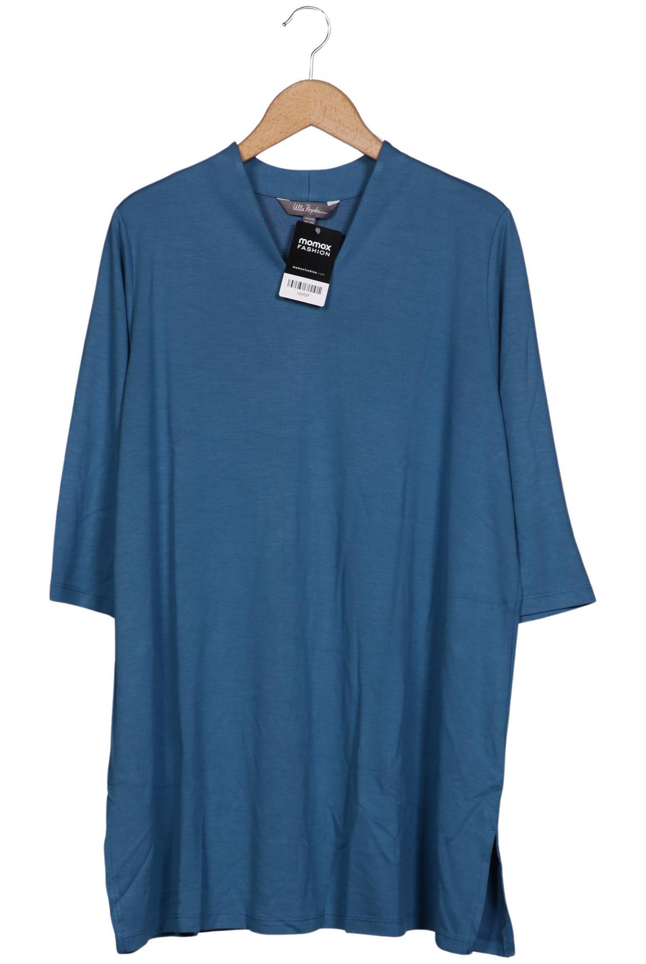 

Ulla Popken Damen Langarmshirt, blau, Gr. 46