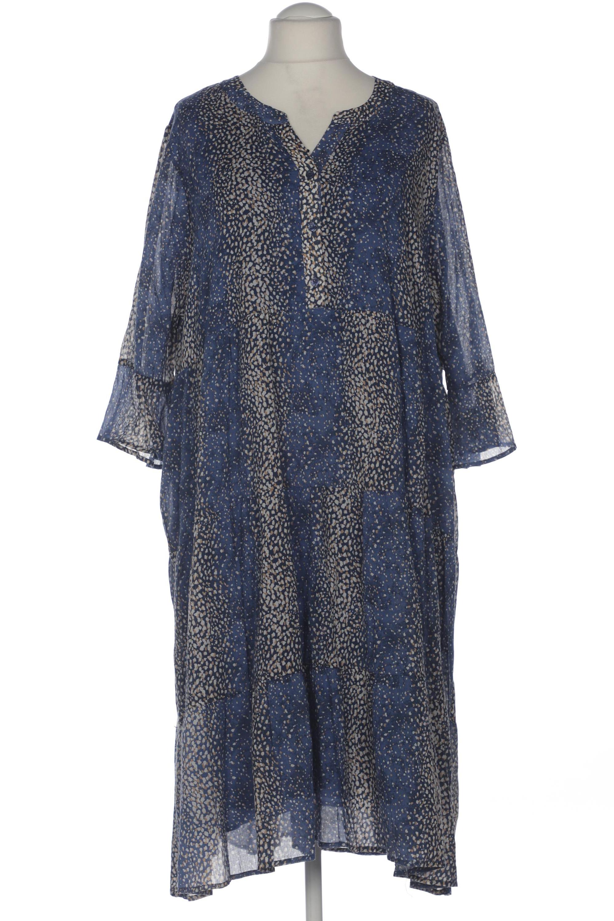 

Ulla Popken Damen Kleid, blau, Gr. 48