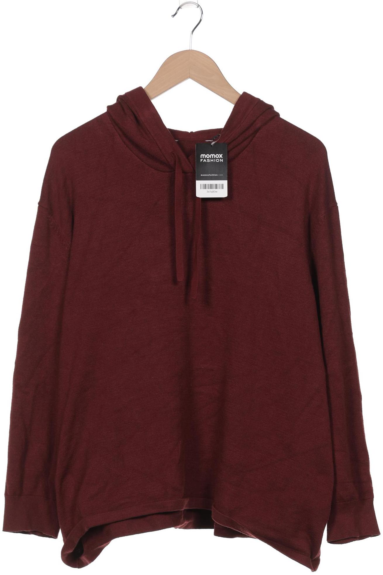 

Ulla Popken Damen Kapuzenpullover, bordeaux, Gr. 50