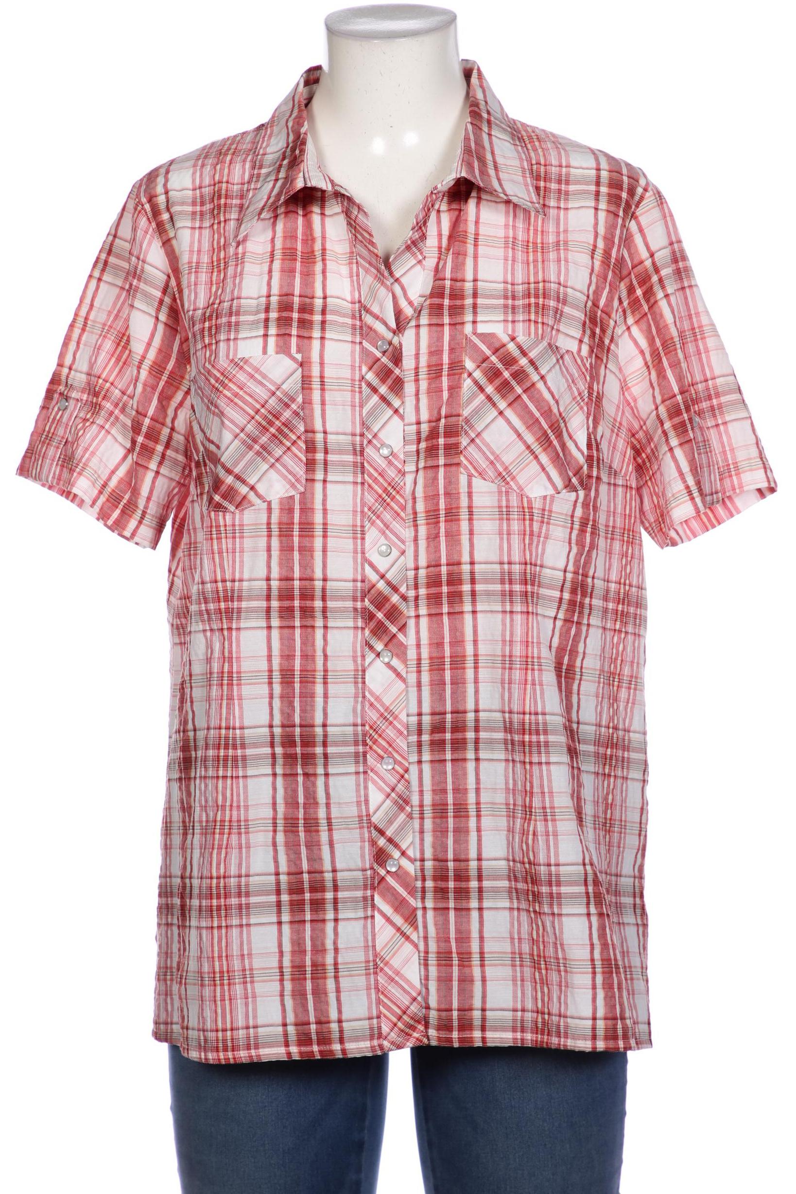 

Ulla Popken Damen Bluse, rot, Gr. 42