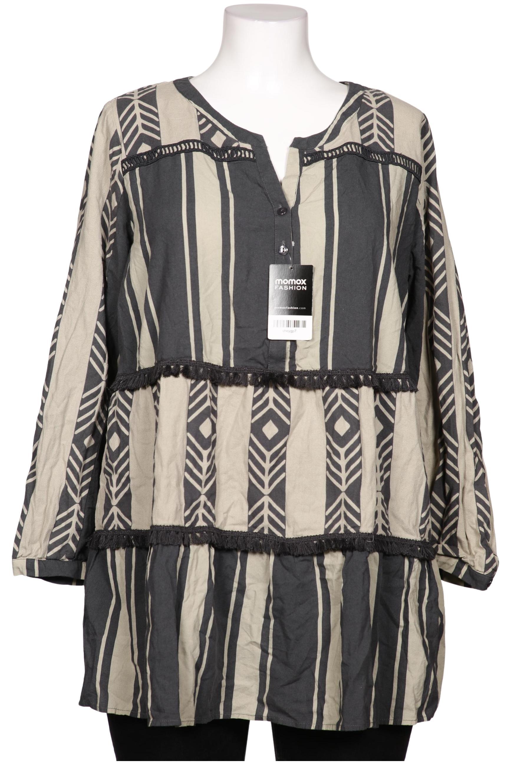 

Ulla Popken Damen Bluse, grau, Gr. 42