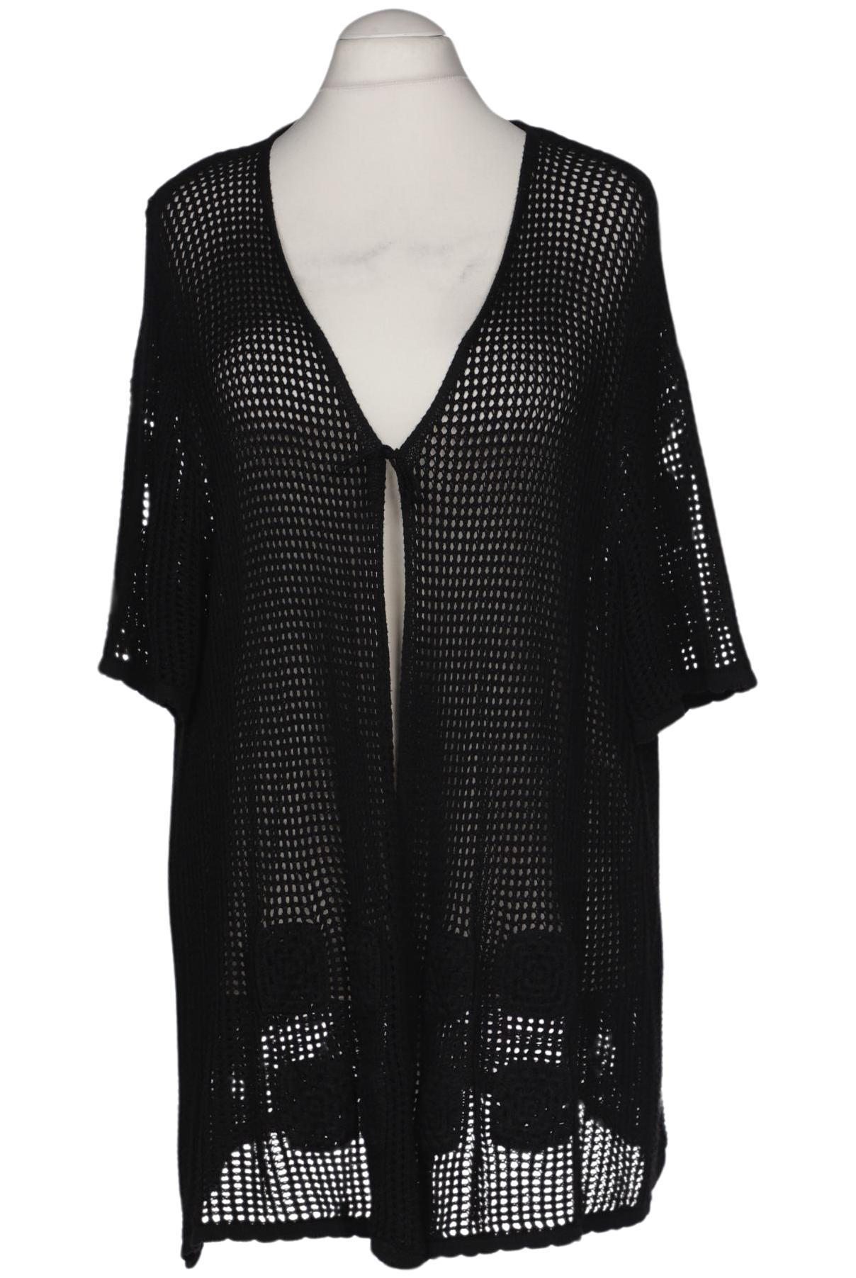 

Ulla Popken Damen Strickjacke, schwarz, Gr. 54