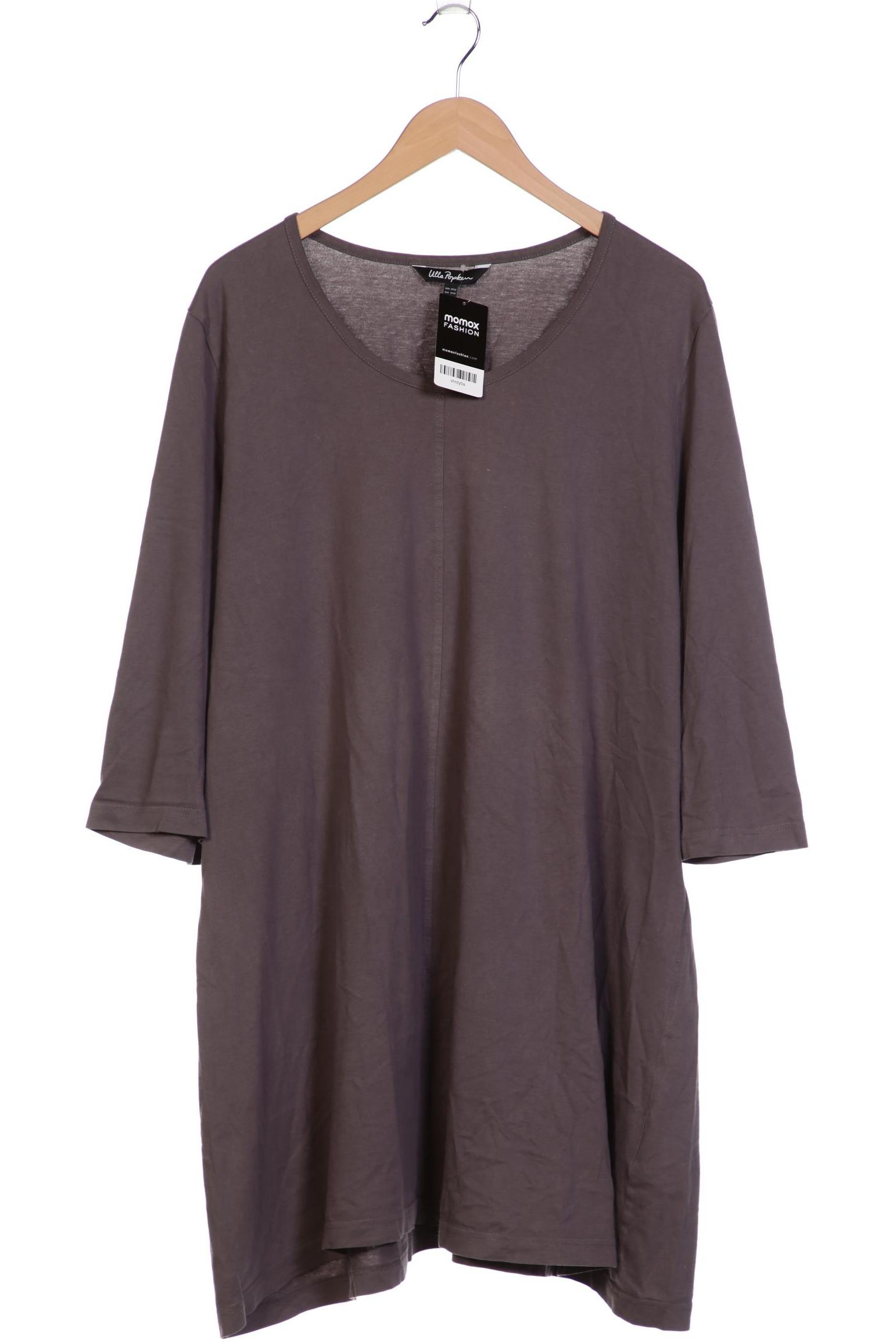 

Ulla Popken Damen Langarmshirt, grau, Gr. 50